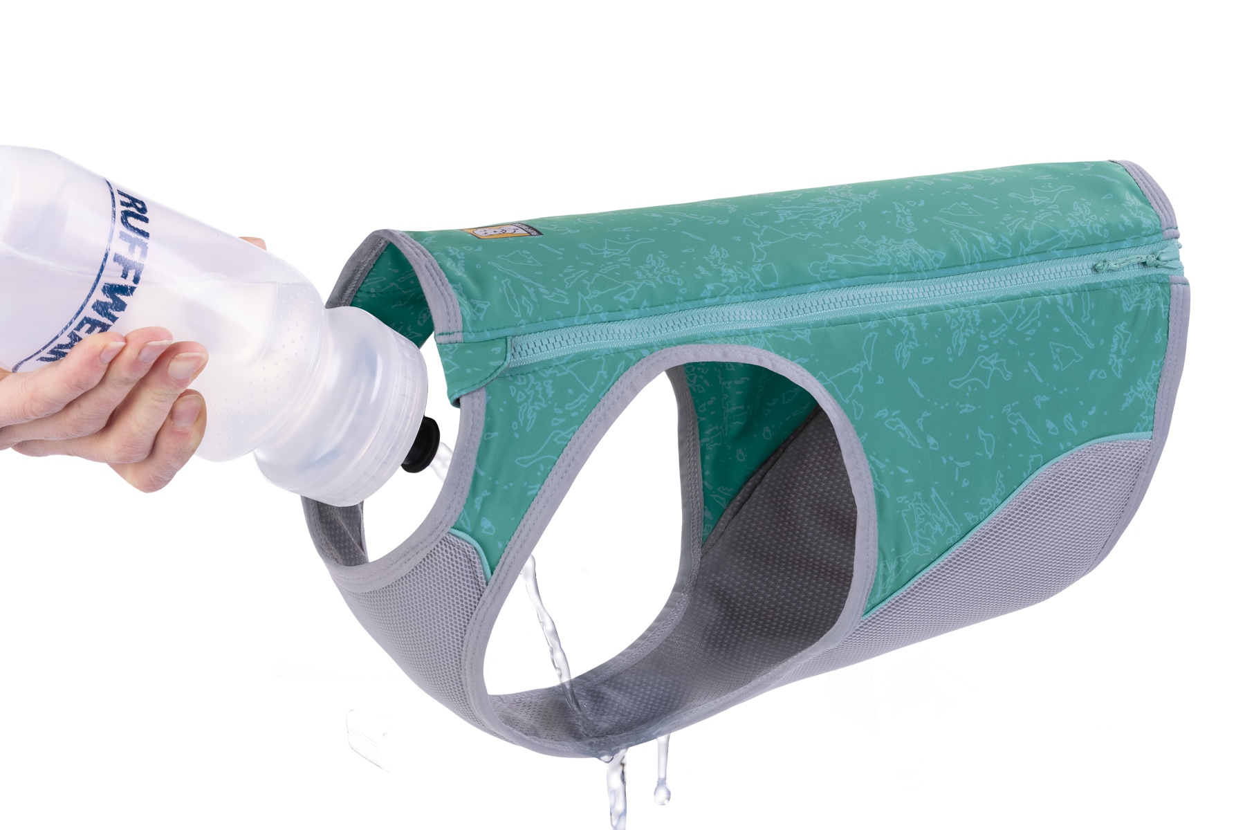 Swamp Cooler Zip™ Cooling Dog Vest