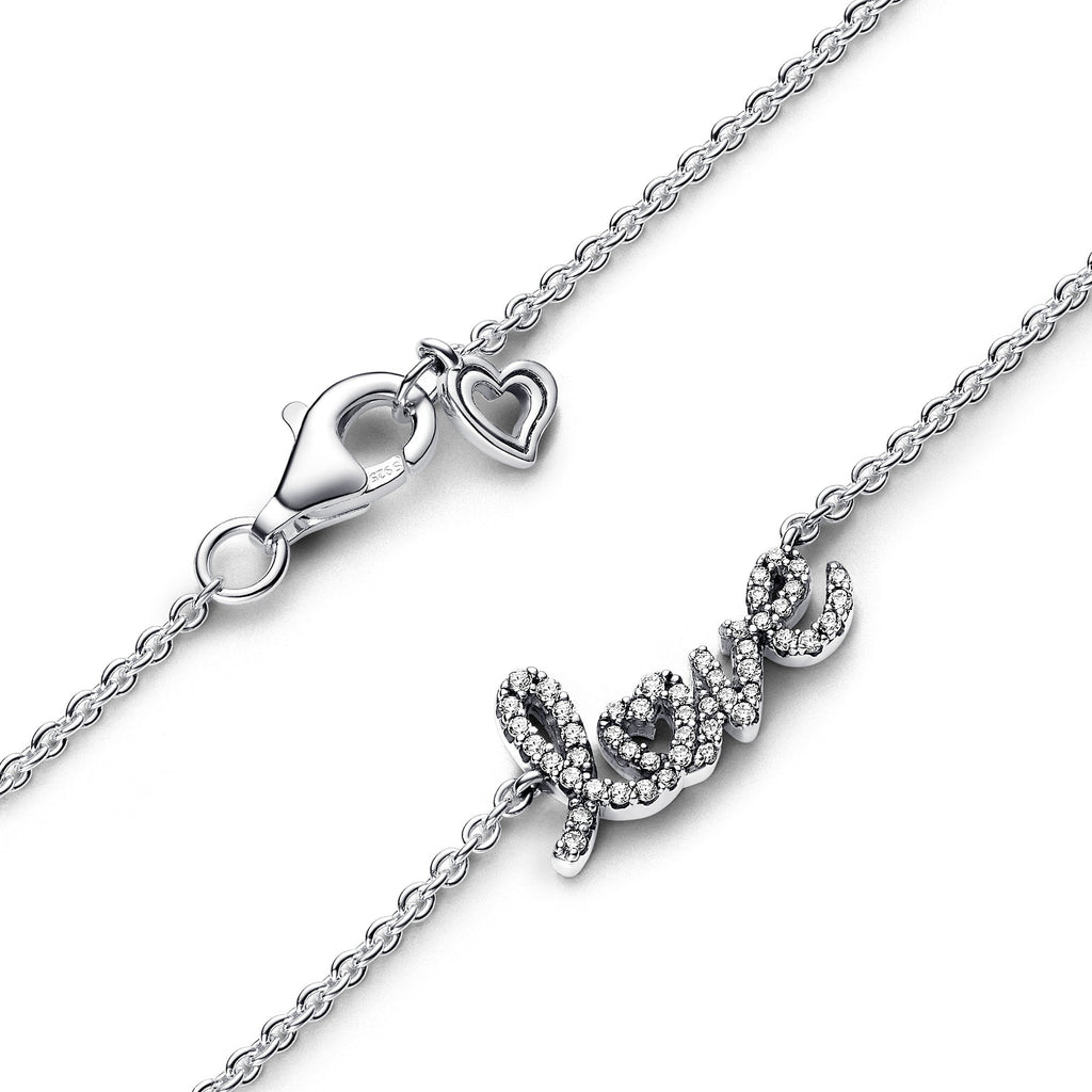 Pandora Love Necklace & Earrings Gift Set