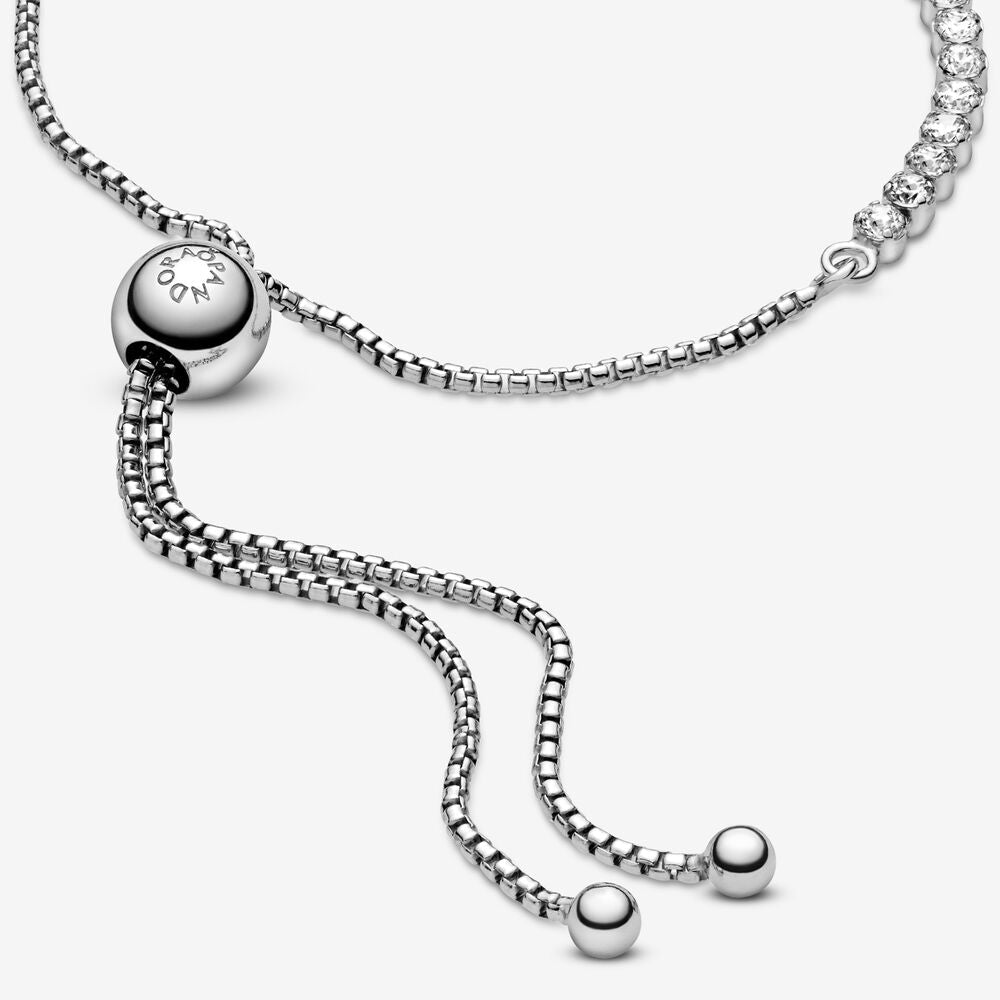 Pandora Sparkling Slider Tennis Bracelet
