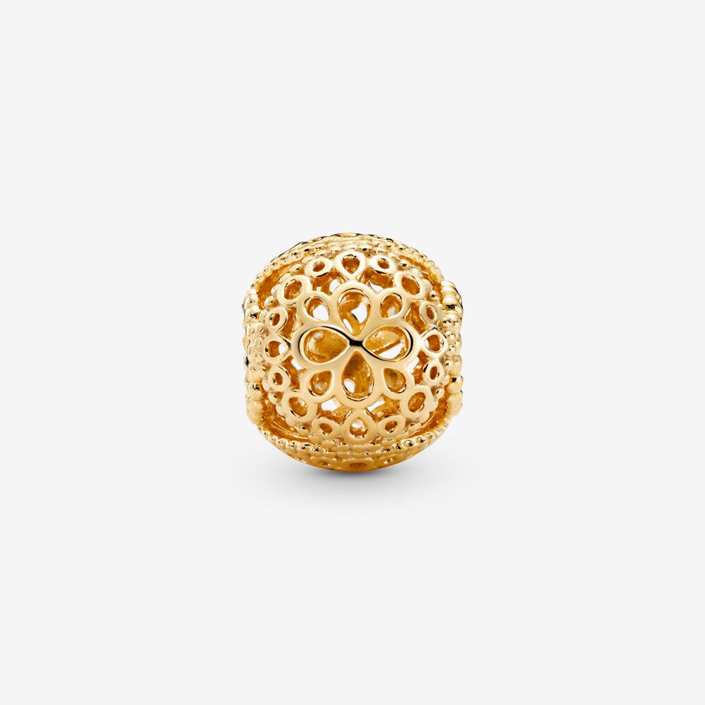 Pandora Openwork Flower Charm