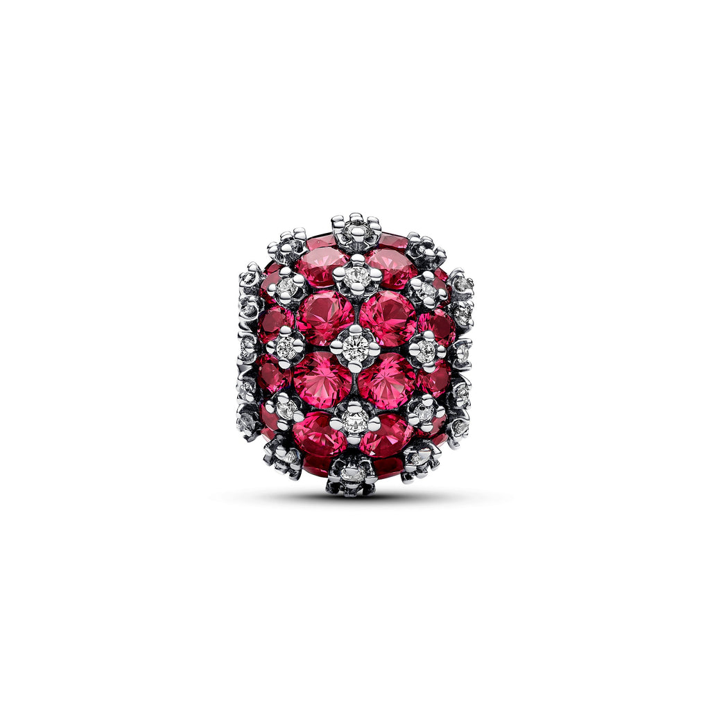 Pandora Sparkling Pave Round Pink Charm