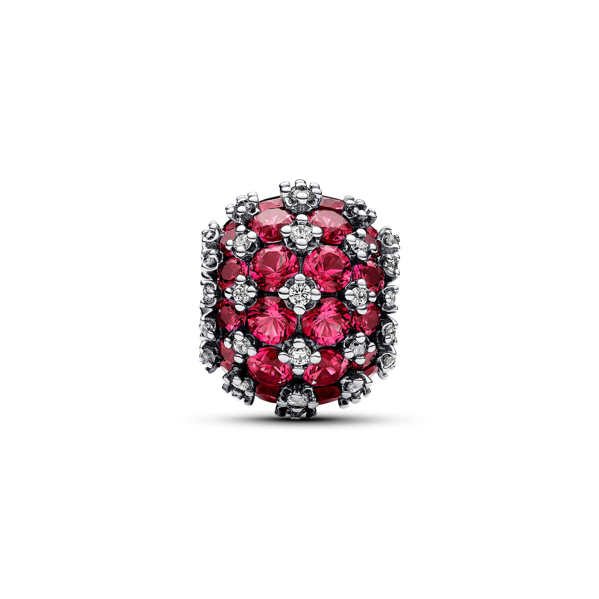 Pandora Sparkling Pave Round Pink Charm