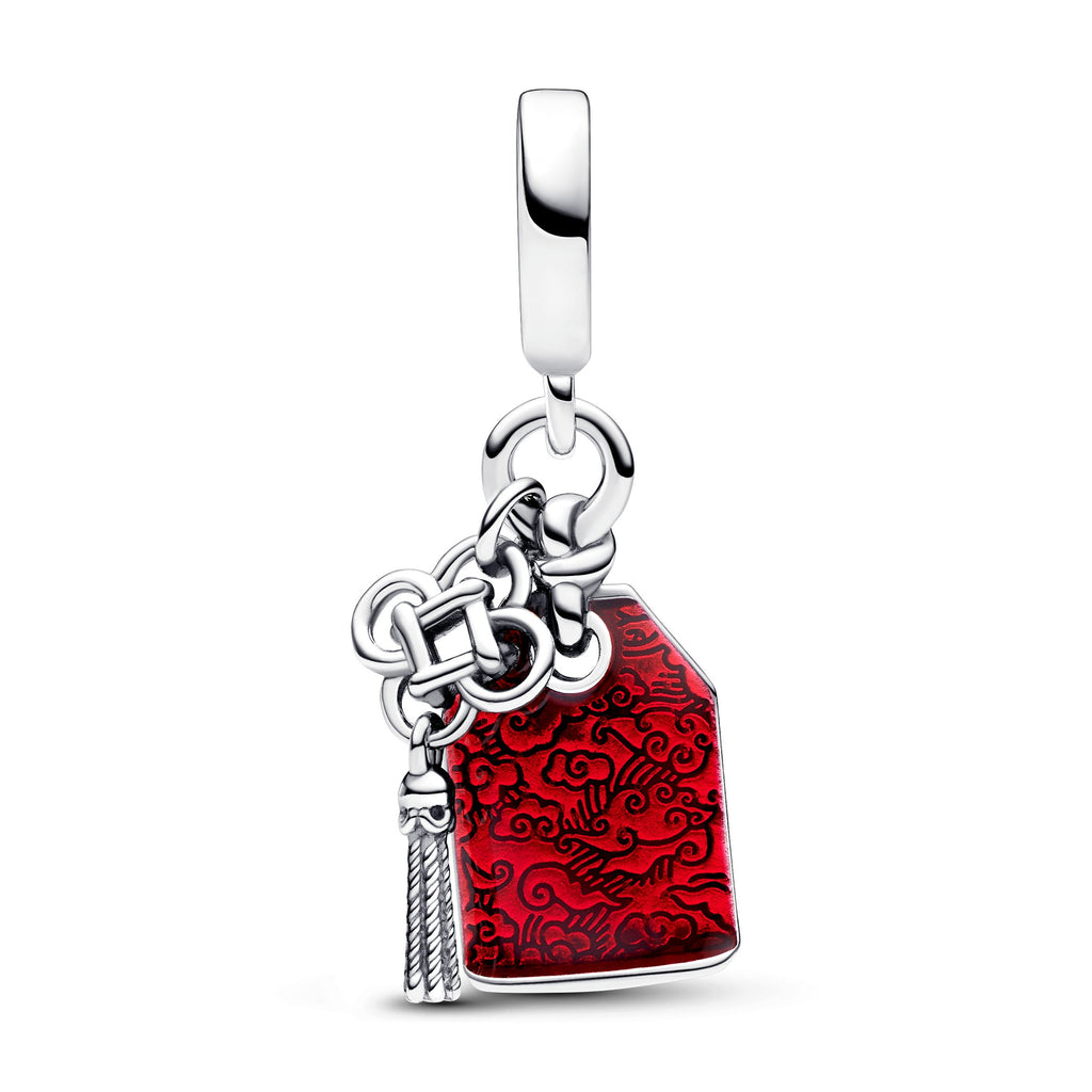 Pandora Lucky Amulet Double Dangle Charm