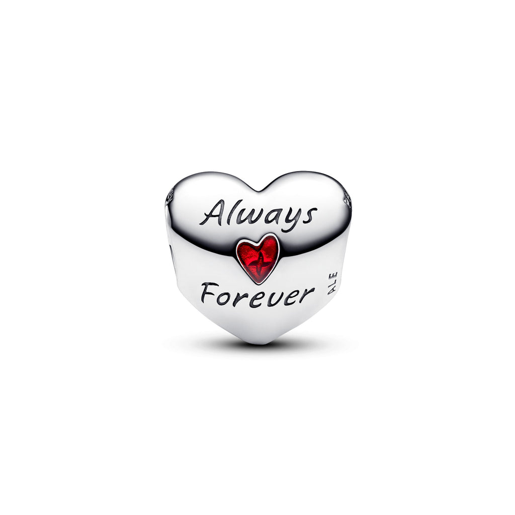 Pandora Disney Mickey Mouse & Minnie Mouse Heart Charm