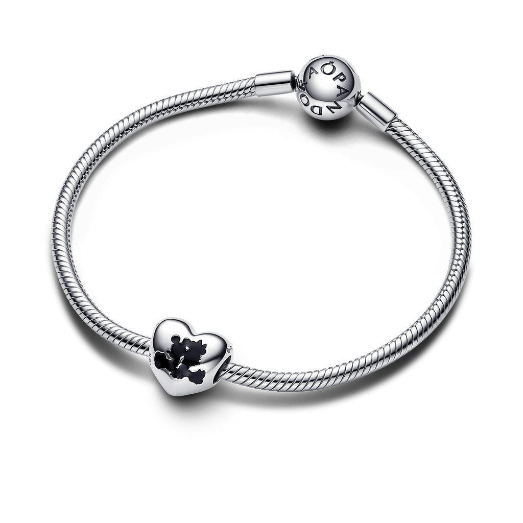 Pandora Disney Mickey Mouse & Minnie Mouse Heart Charm