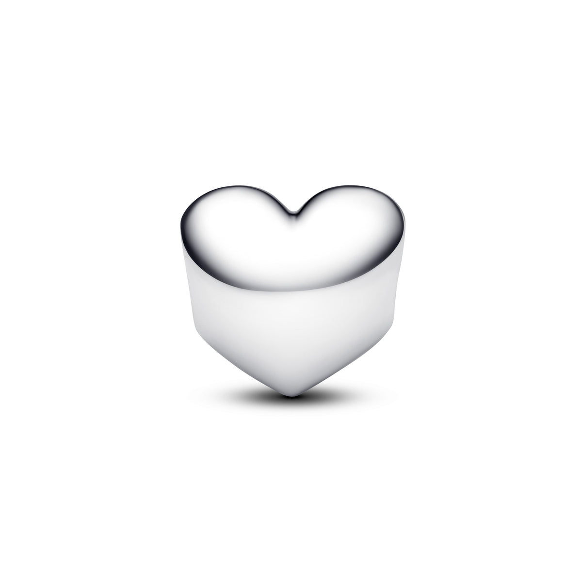 Pandora Engravable Clear Stone Heart Charm