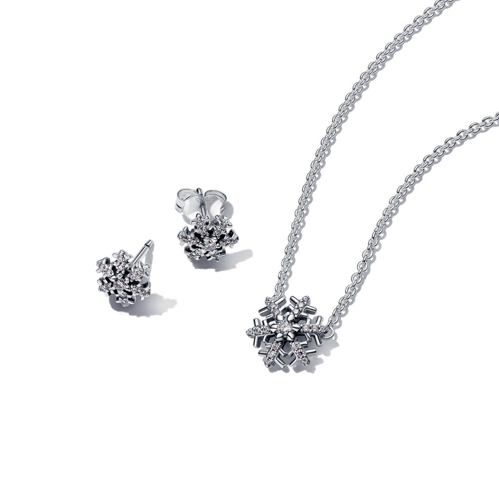 Pandora Sparkling Snowflake Jewellery Gift Set