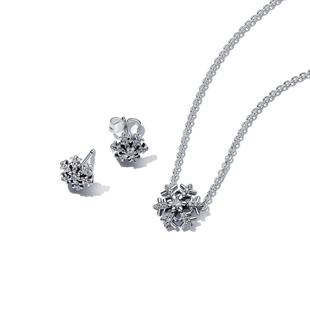 Pandora Sparkling Snowflake Jewellery Gift Set