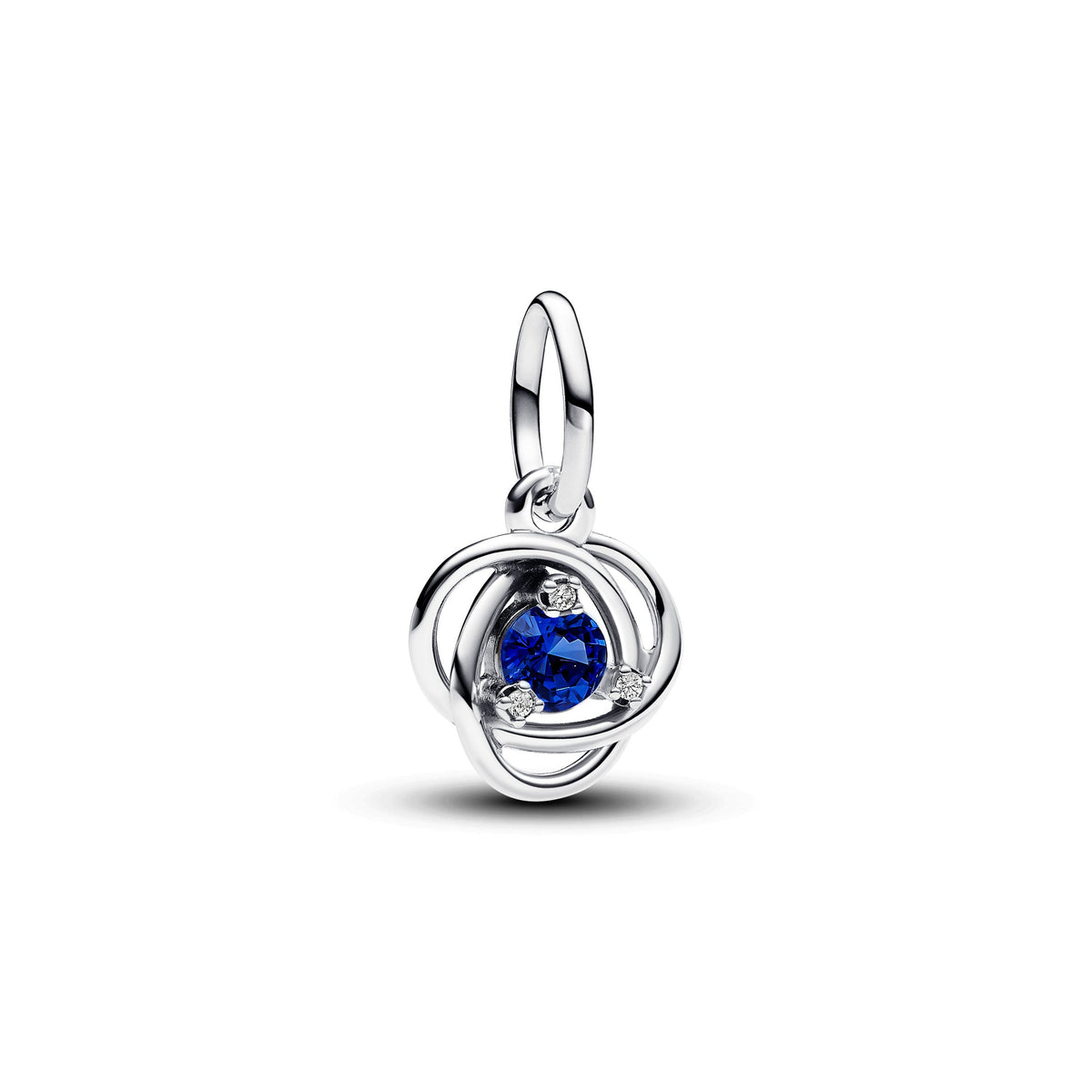 Pandora Blue Eternity Circle Dangle Charm