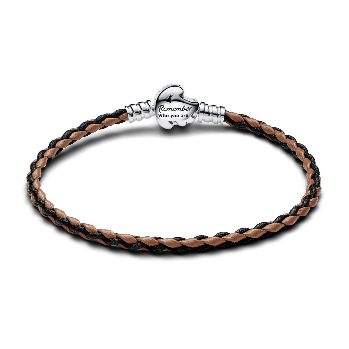 Pandora Disney The Lion King Clasp Pandora Moments Braided Leather Bracelet