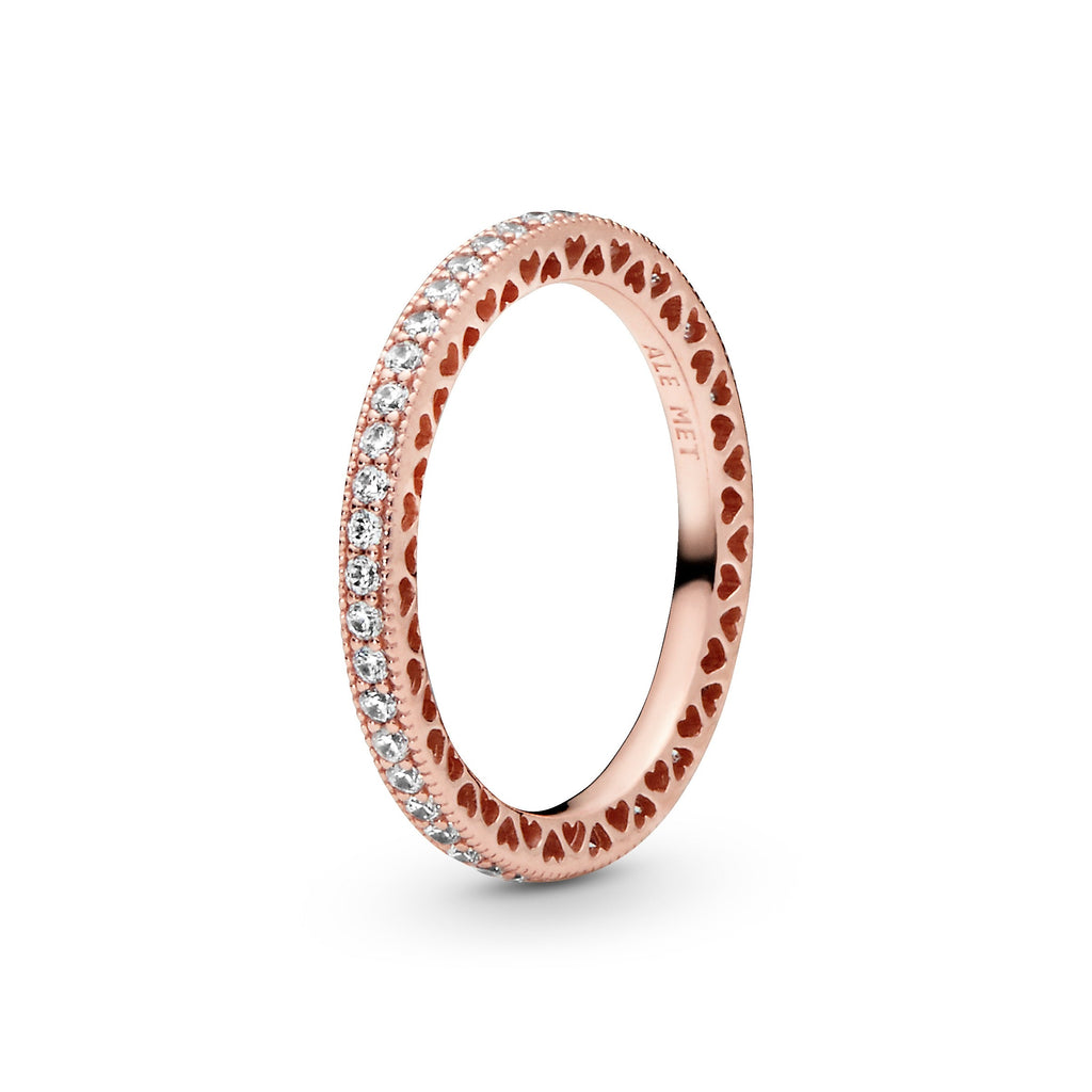 Pandora Sparkle & Hearts Ring