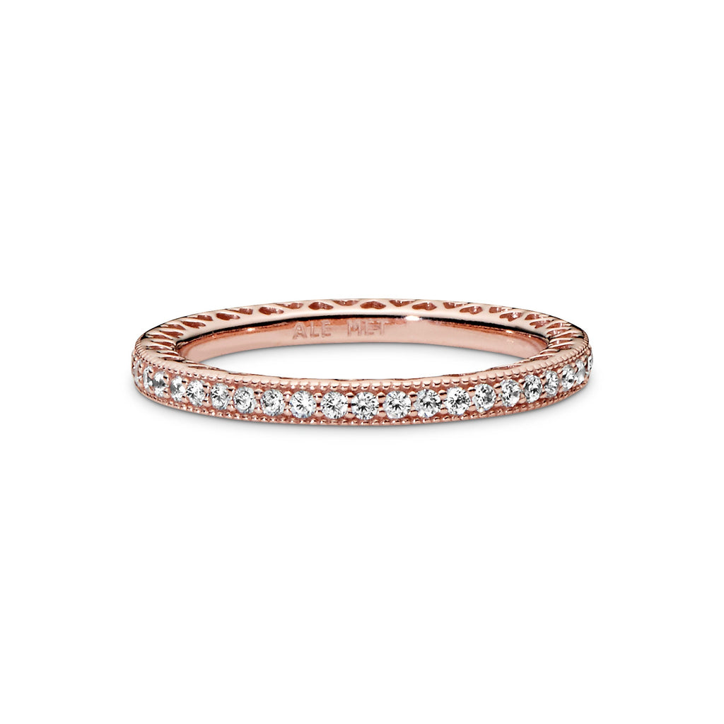 Pandora Sparkle & Hearts Ring