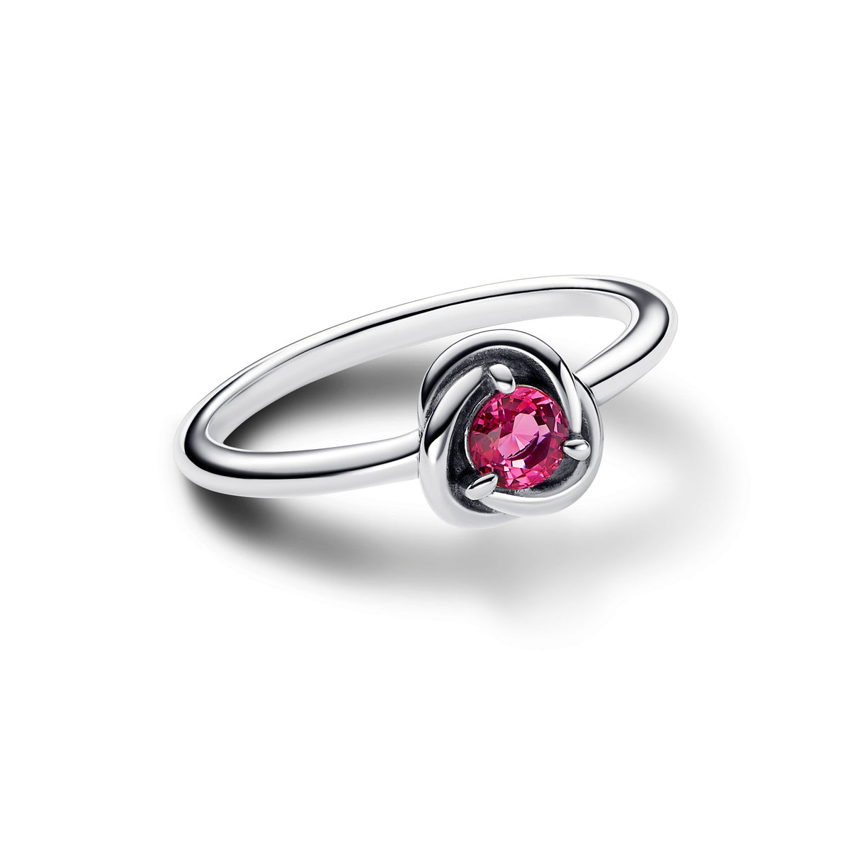 Pandora Pink Eternity Circle Ring