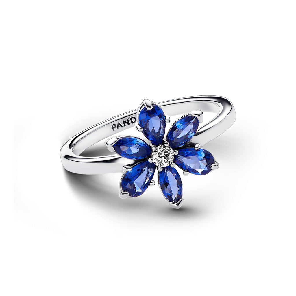 Pandora Sparkling Herbarium Cluster Ring