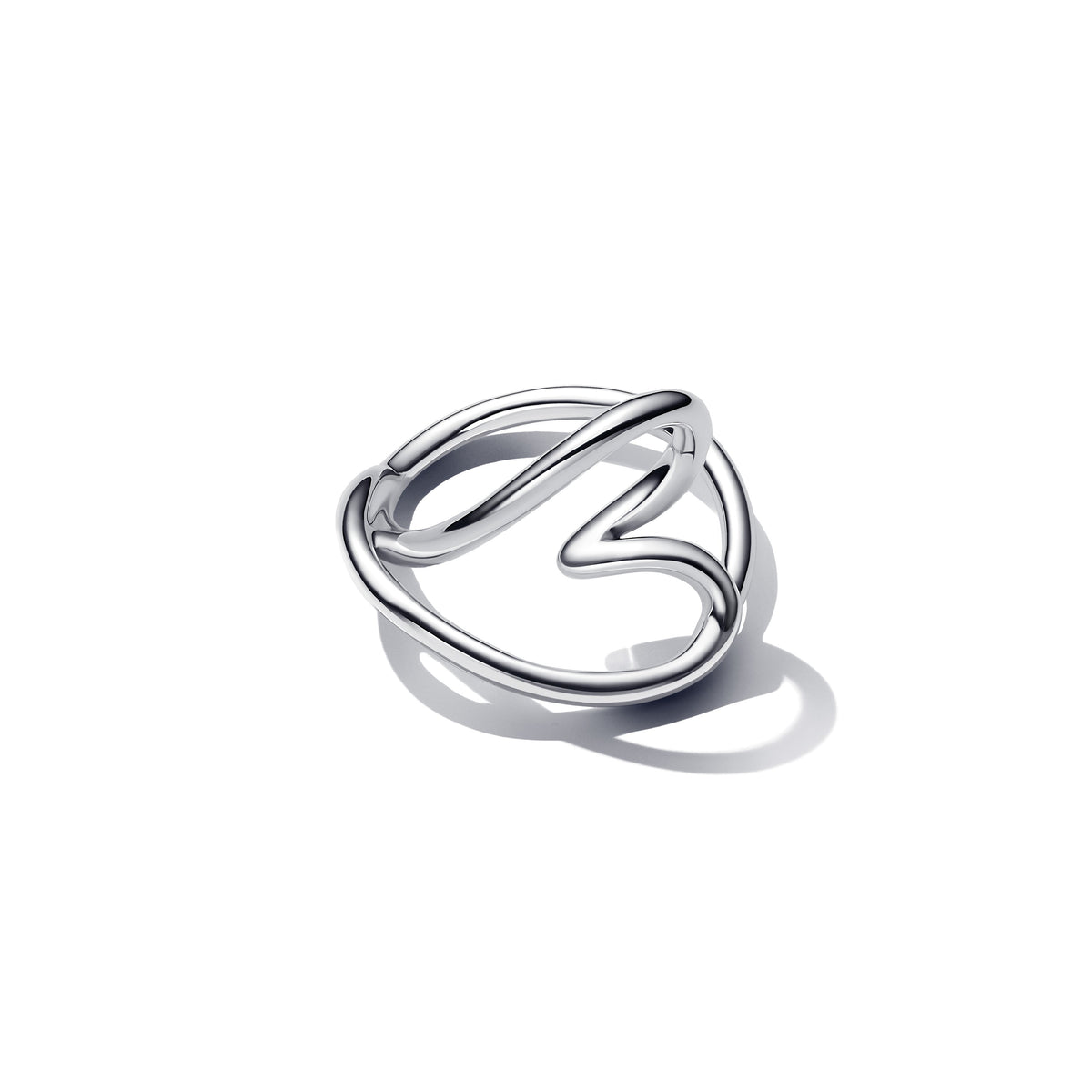 Pandora Organically Shaped Heart Ring