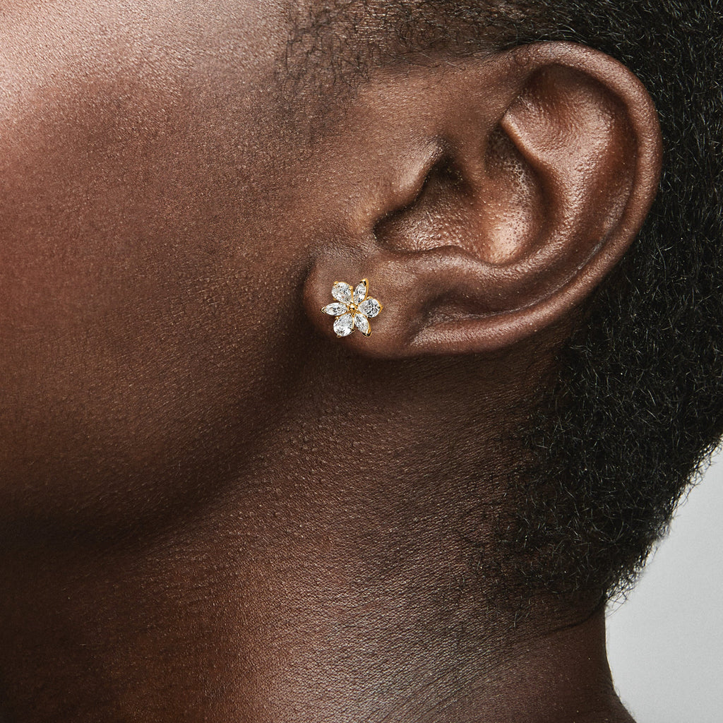 Pandora Sparkling Herbarium Cluster Stud Earrings