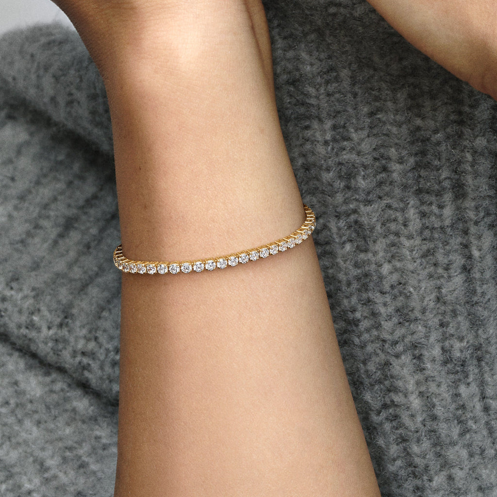 Pandora Sparkling Tennis Bracelet