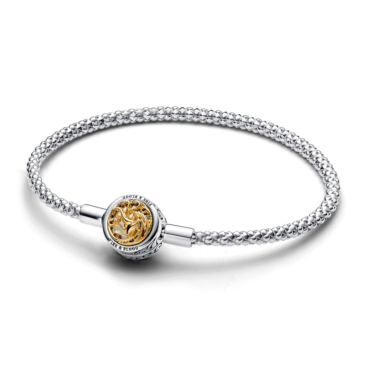 Pandora Game of Thrones House Sigil Clasp Pandora Moments Studded Chain Bracelet