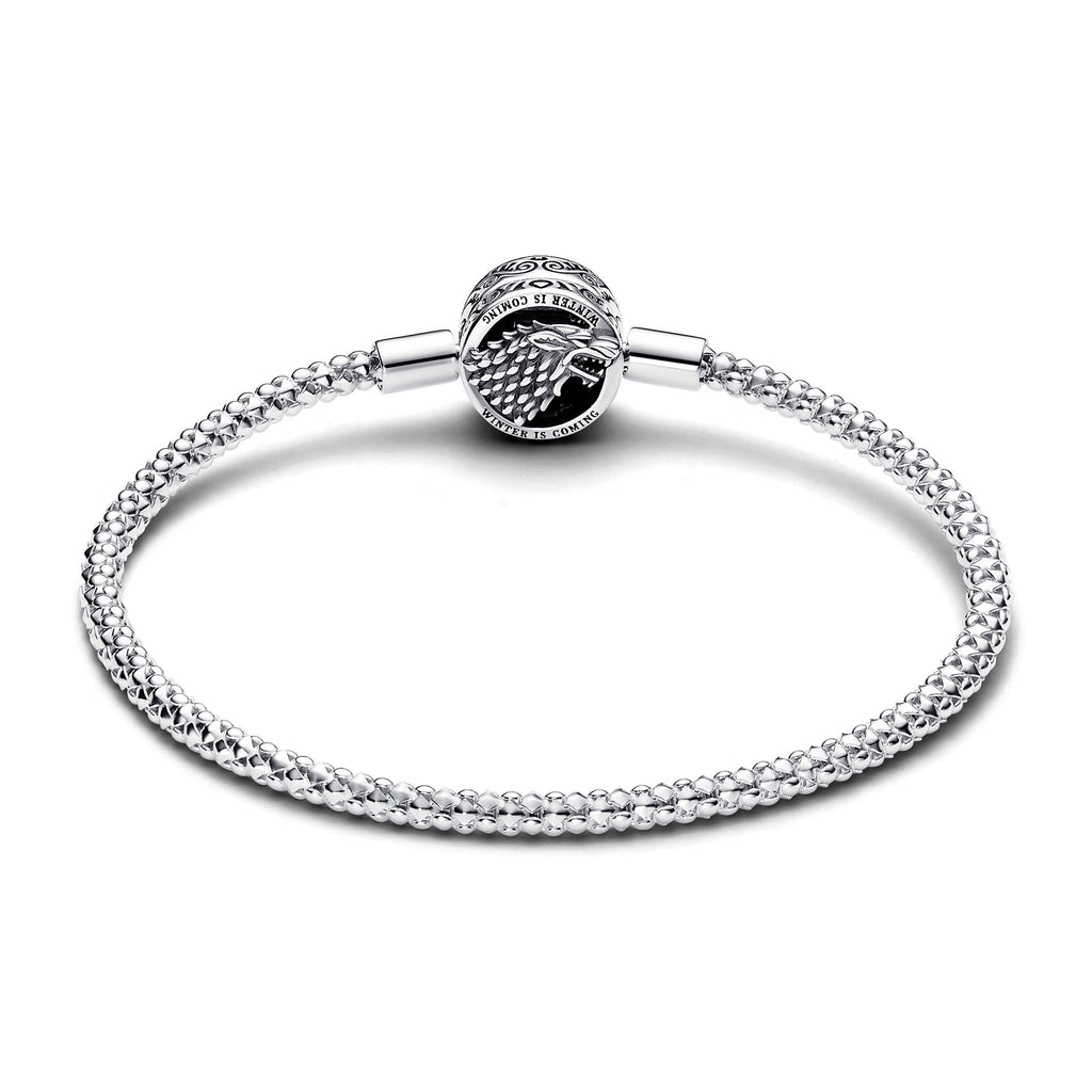Pandora Game of Thrones House Sigil Clasp Pandora Moments Studded Chain Bracelet