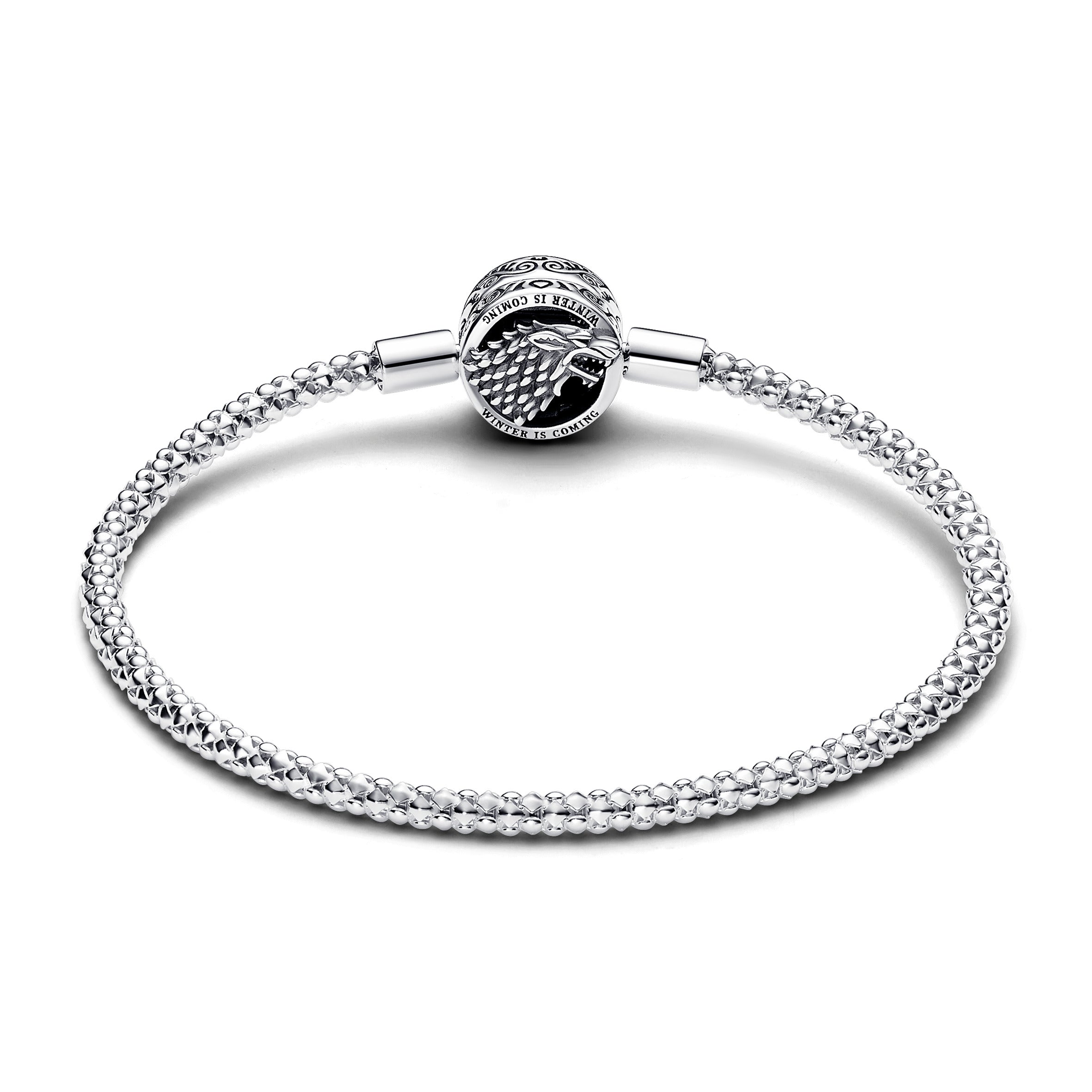 Pandora Game of Thrones House Sigil Clasp Pandora Moments Studded Chain Bracelet