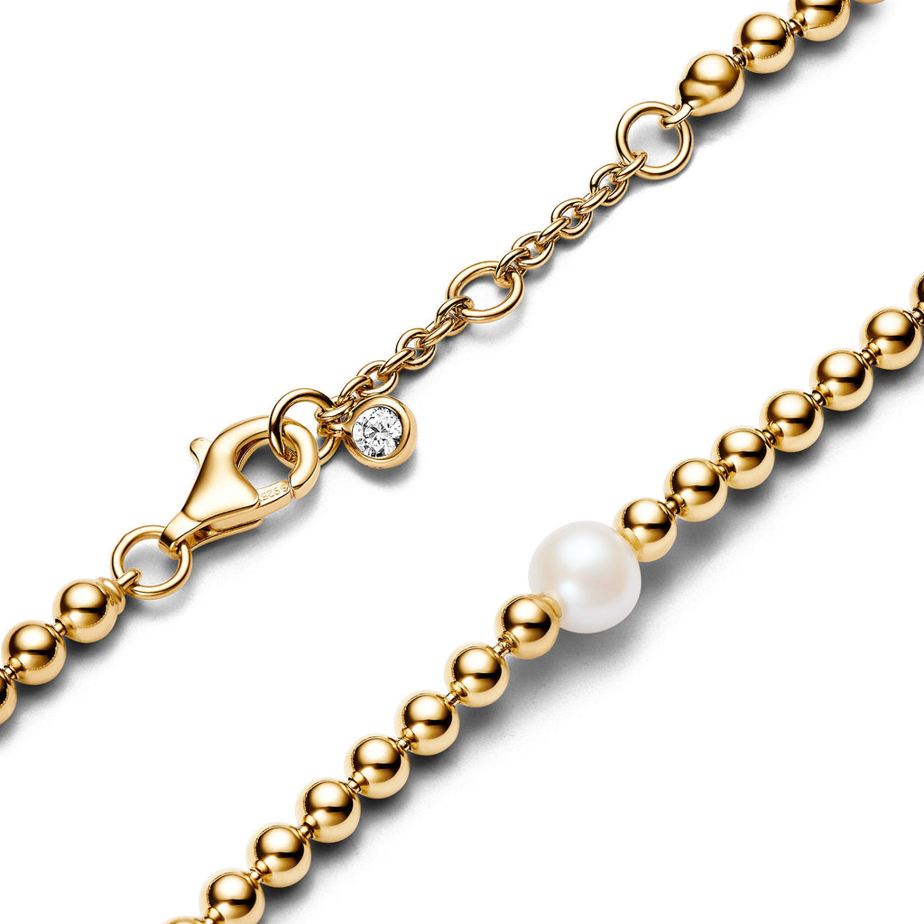 Pandora Treated Freshwater Pearl & Beads Bracelet