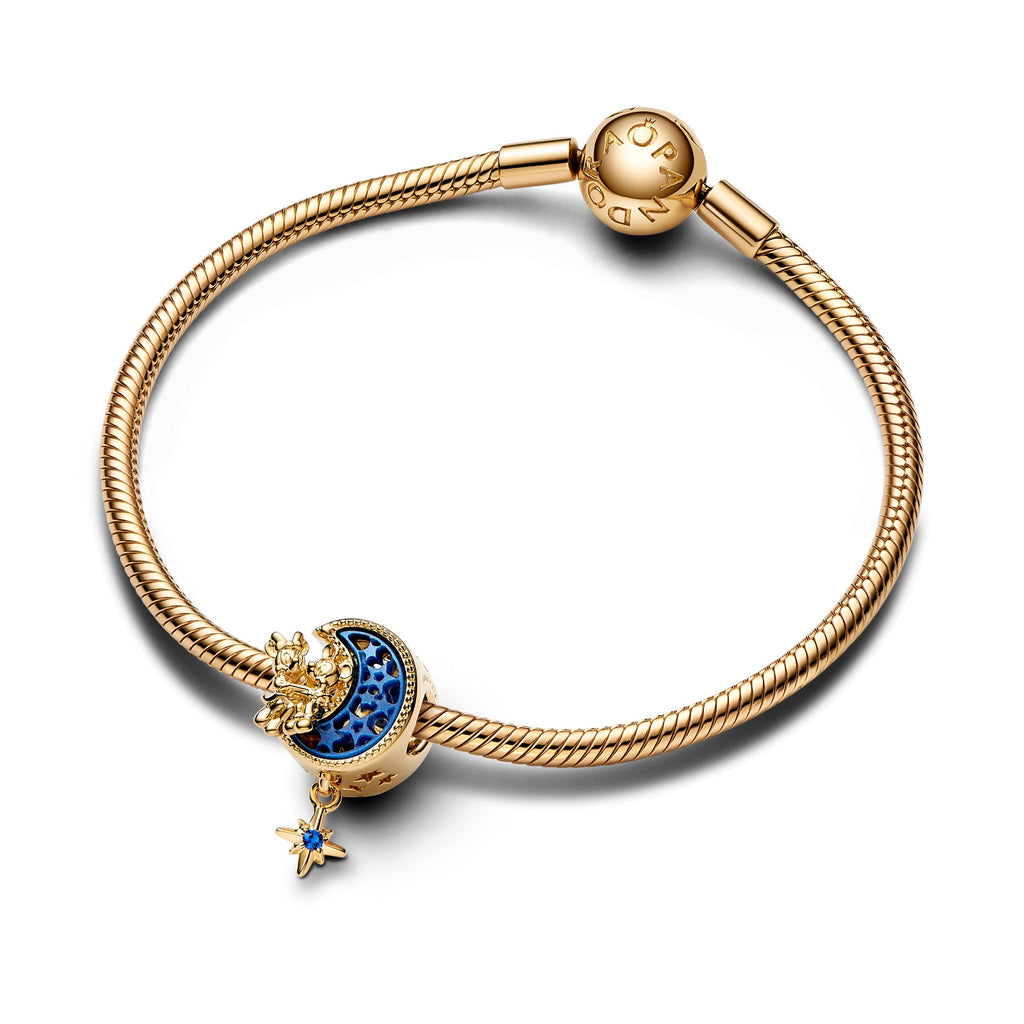 Pandora Disney Mickey Mouse & Minnie Mouse Crescent Moon Charm
