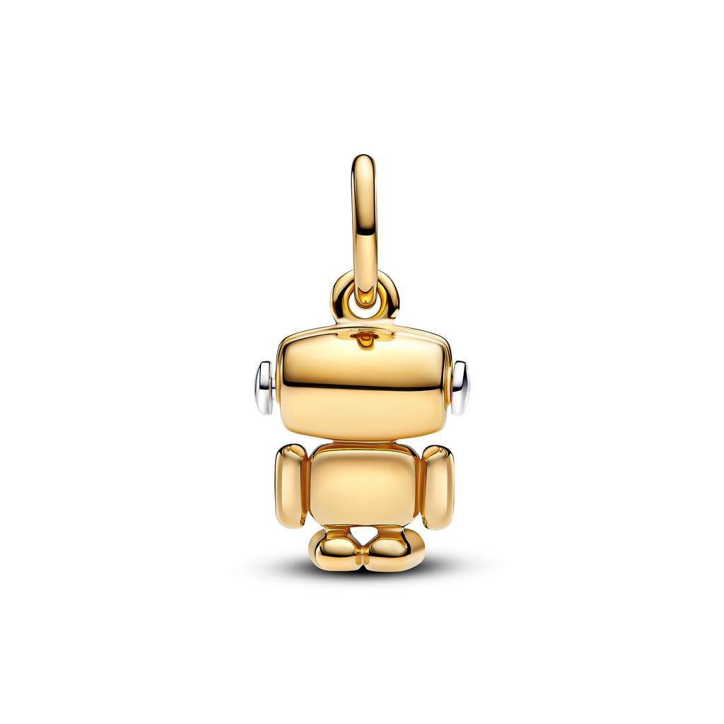 Pandora Spinnable Face Robot Dangle Charm