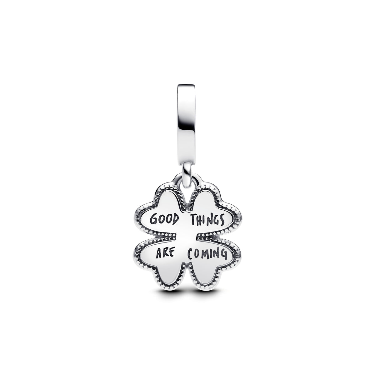 Pandora 2025 Four Leaf Clover Lab-Grown Diamond Dangle Charm