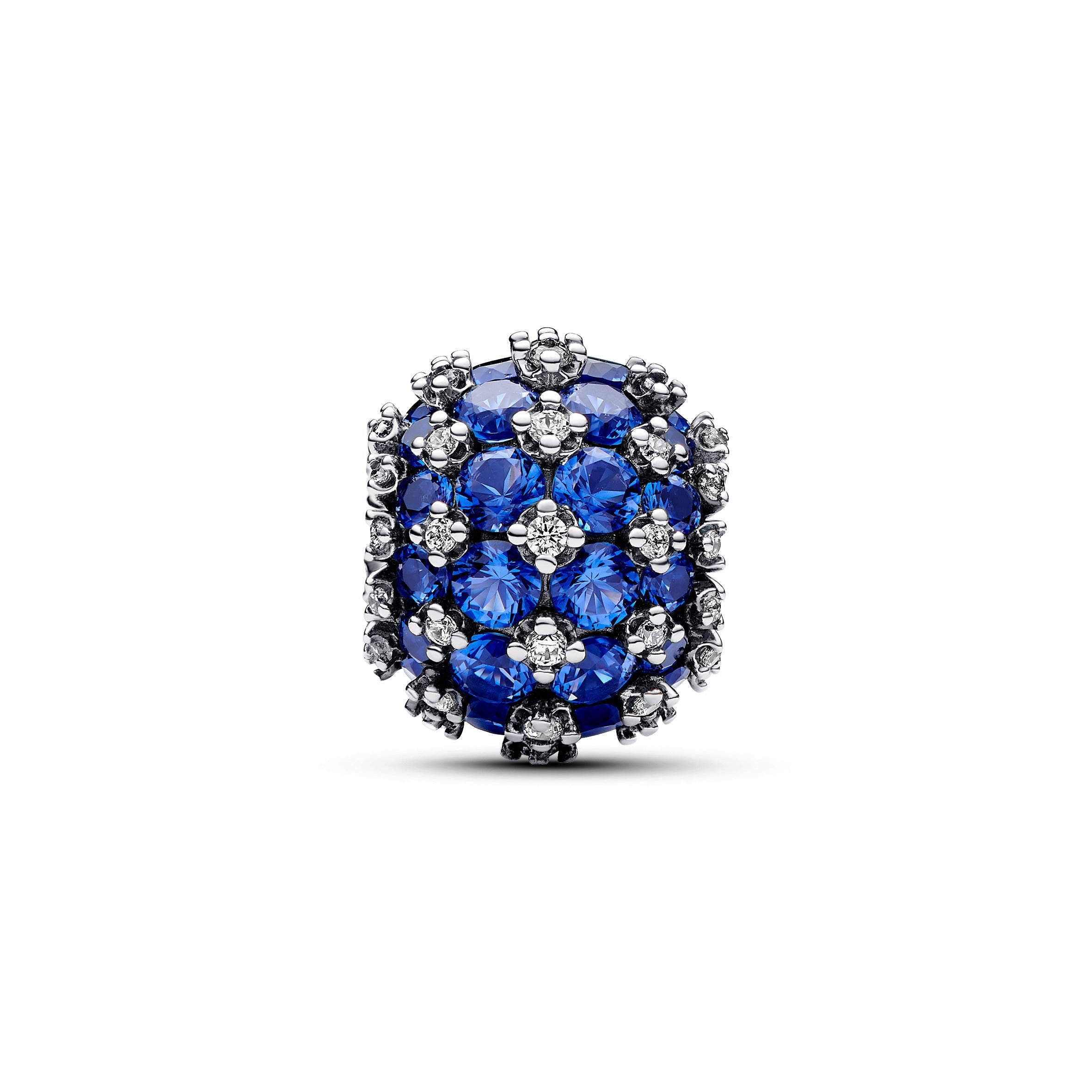 Pandora Sparkling Pave Round Blue Charm