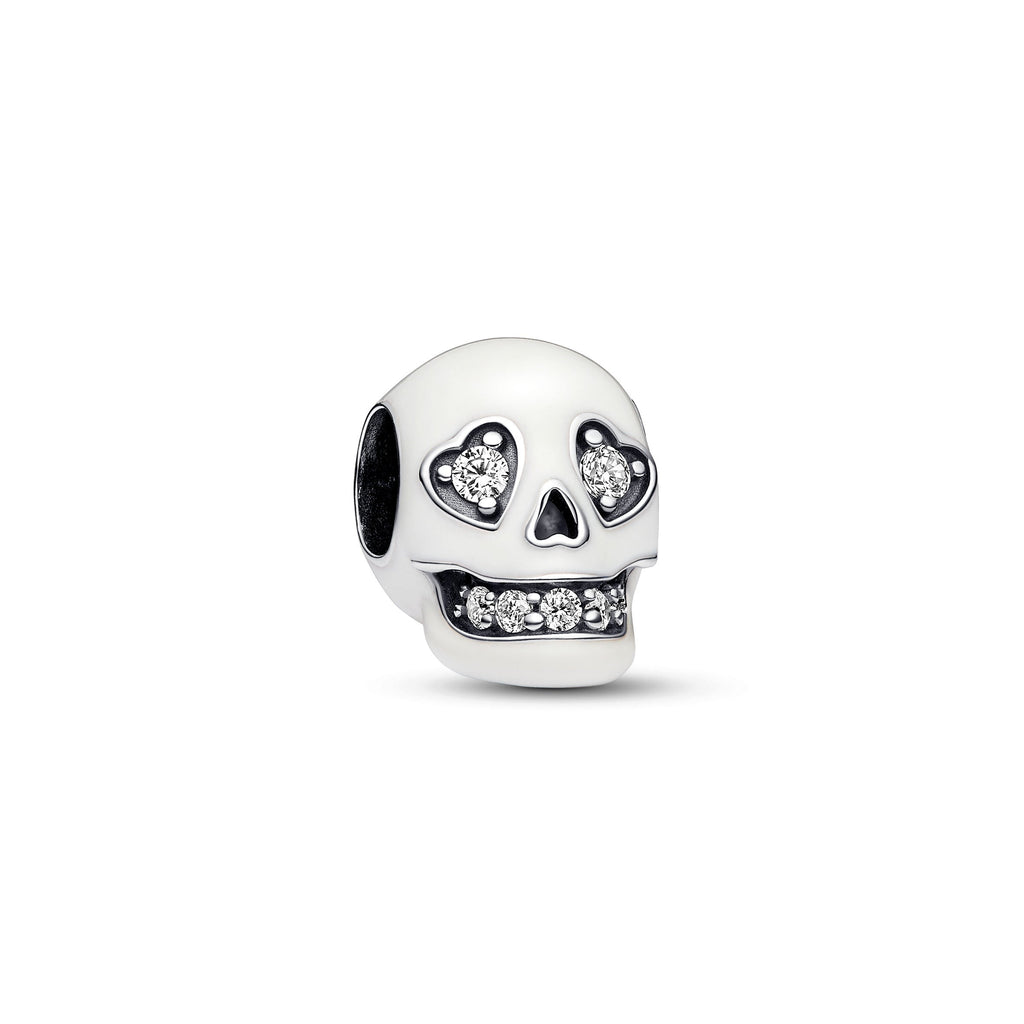 Pandora Glow-in-the-Dark Sparkling Skull Charm