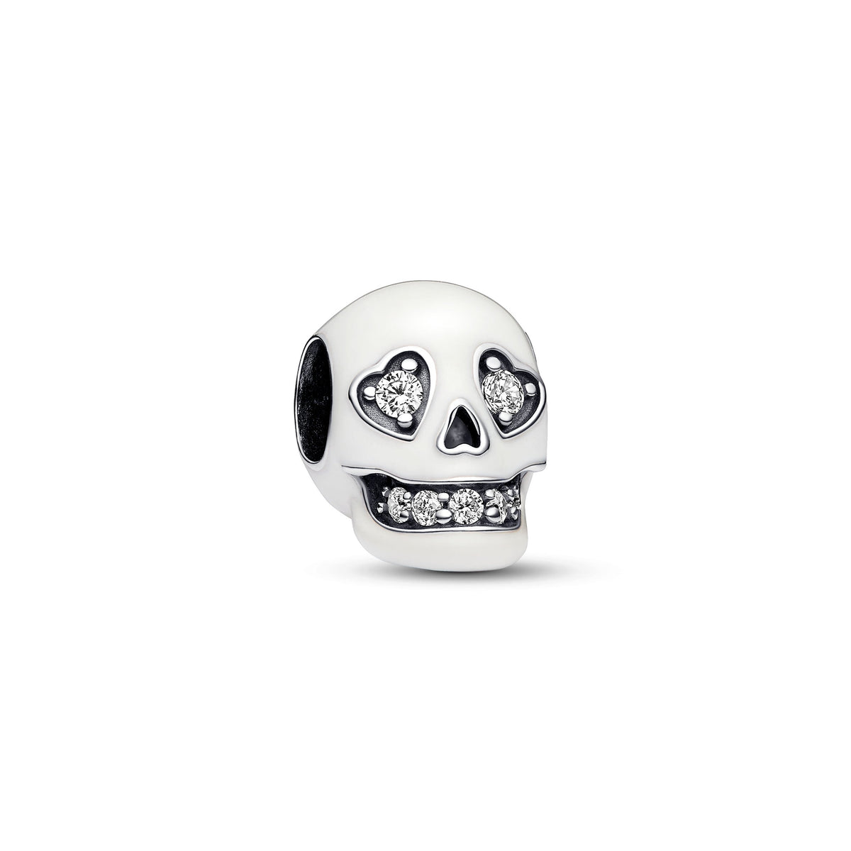 Pandora Glow-in-the-Dark Sparkling Skull Charm