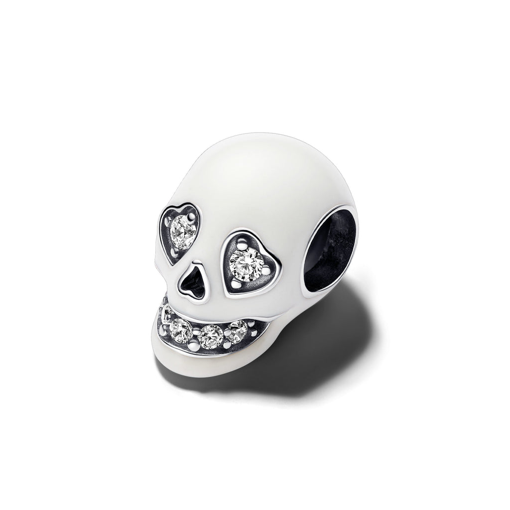 Pandora Glow-in-the-Dark Sparkling Skull Charm