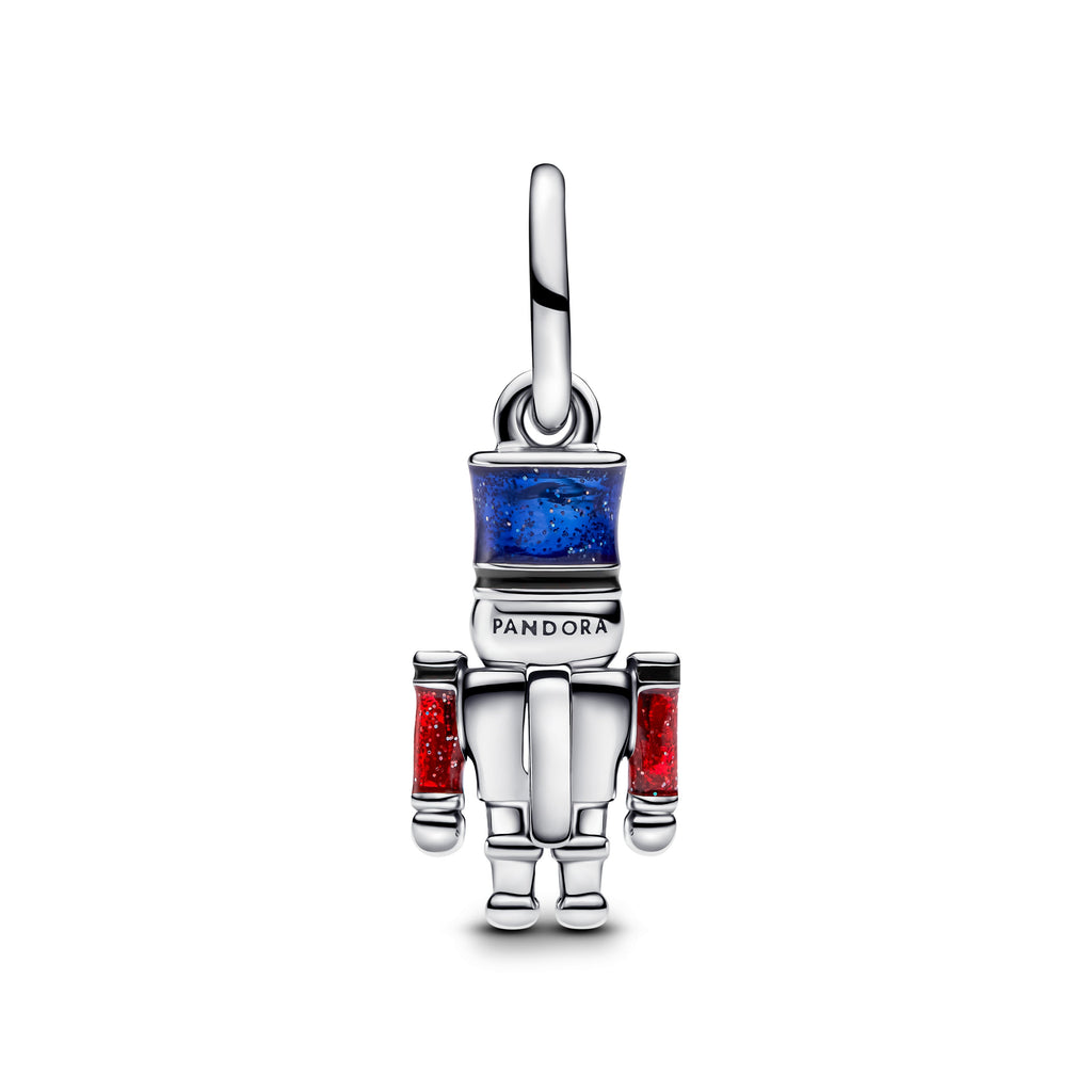 Pandora Moveable Nutcracker Dangle Charm