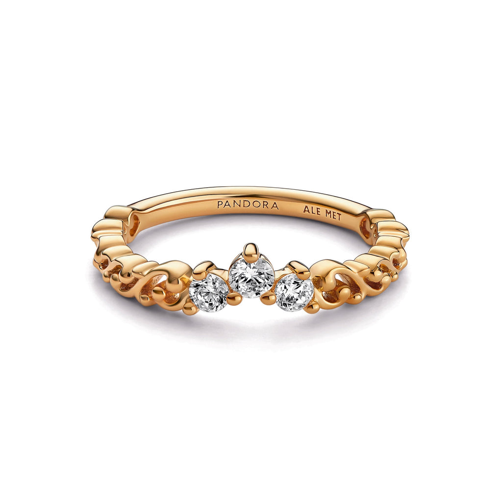 Pandora Regal Swirl Tiara Ring