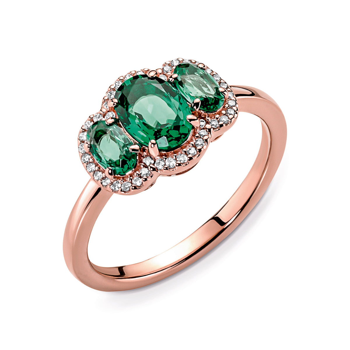 Pandora Three Stone Vintage Ring