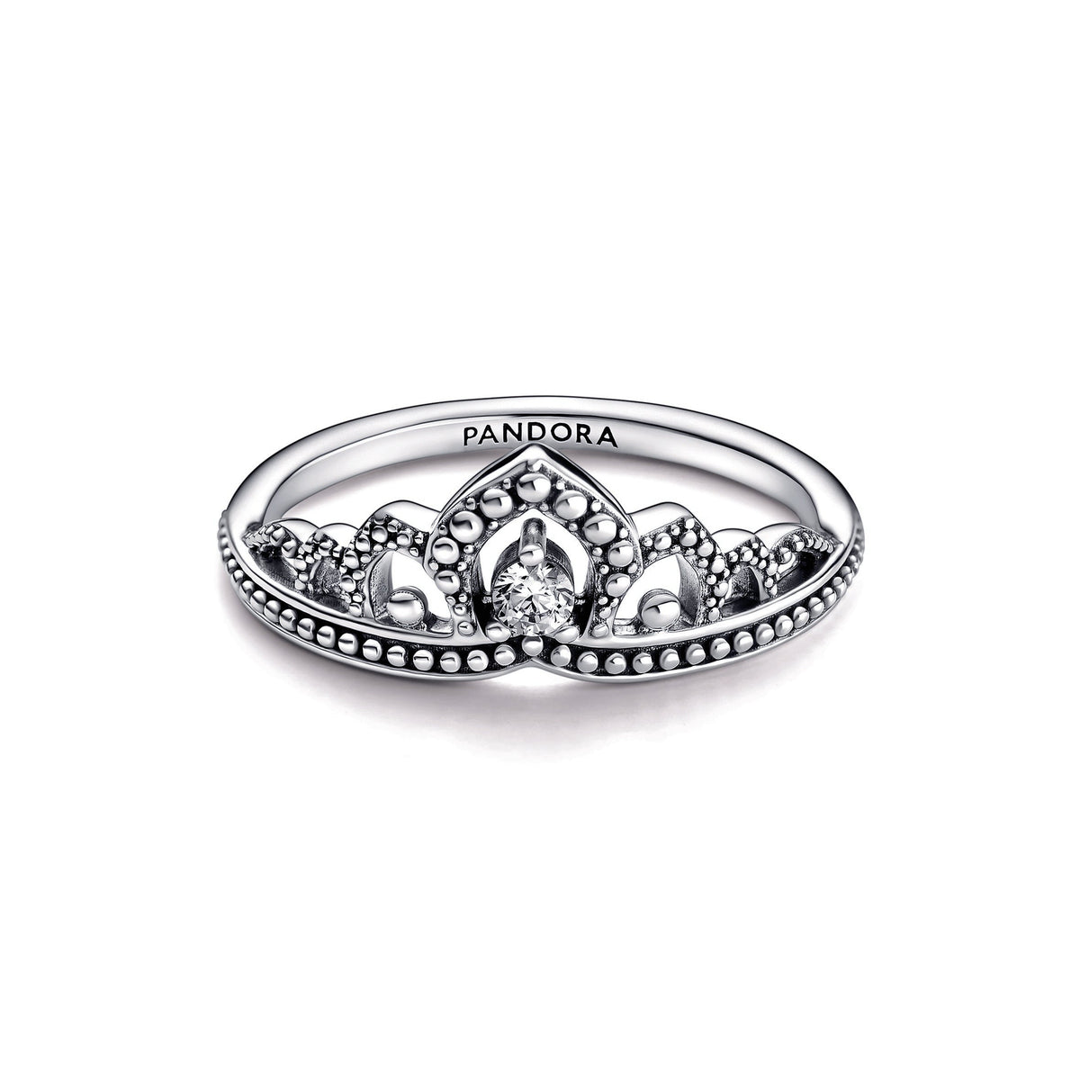 Pandora Regal Beaded Tiara Ring