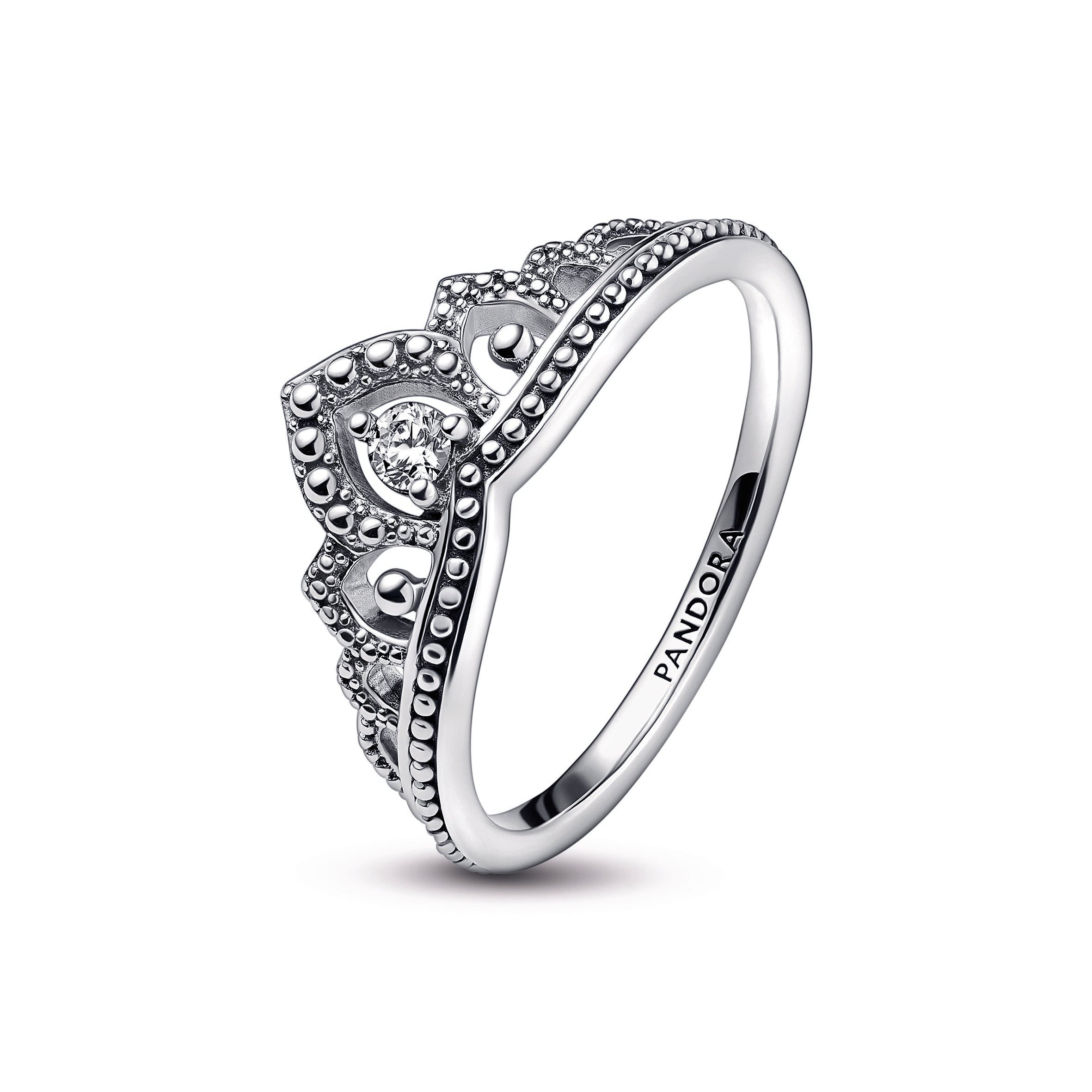 Pandora Regal Beaded Tiara Ring