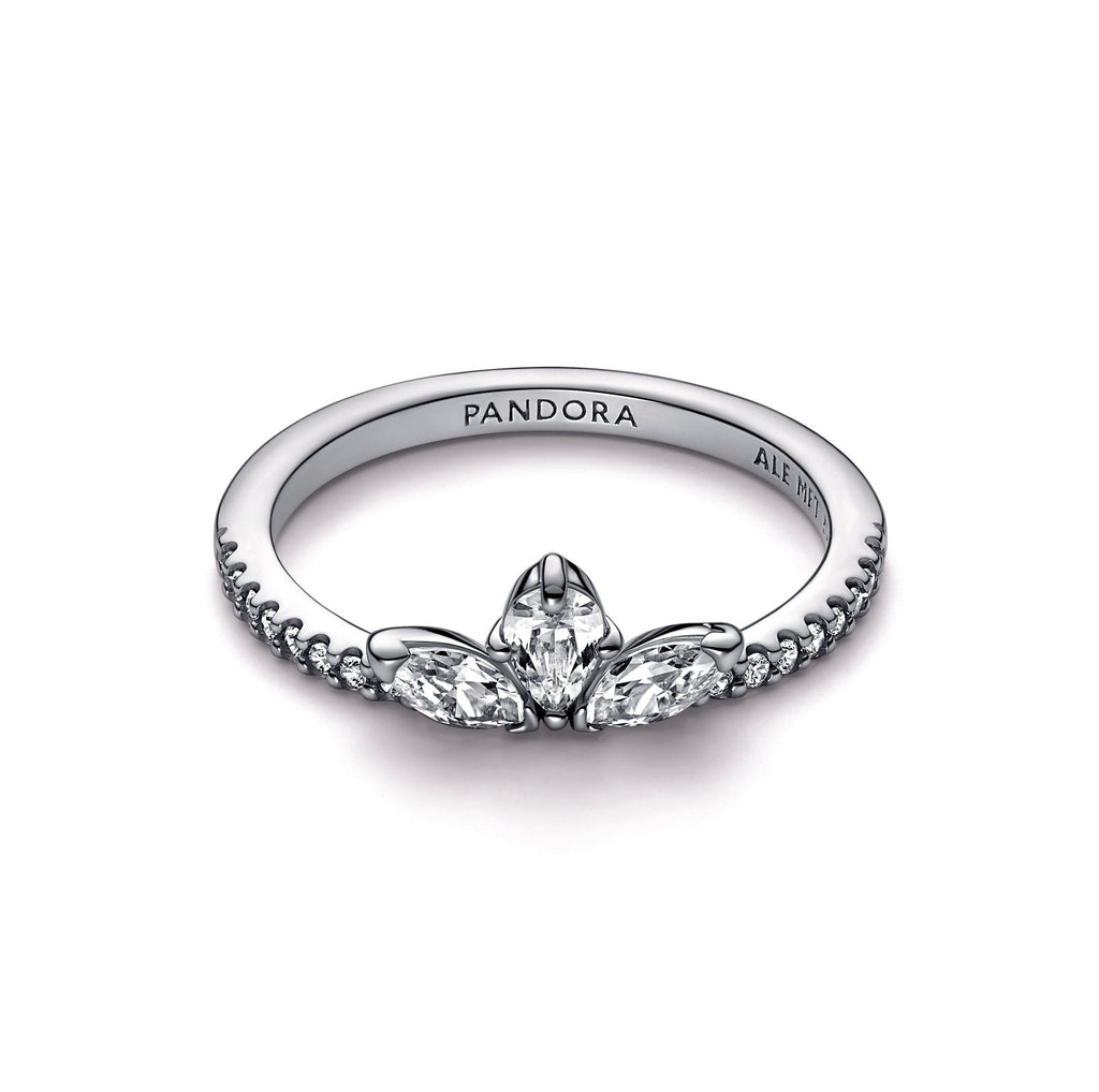 Pandora Sparkling Herbarium Cluster Ring