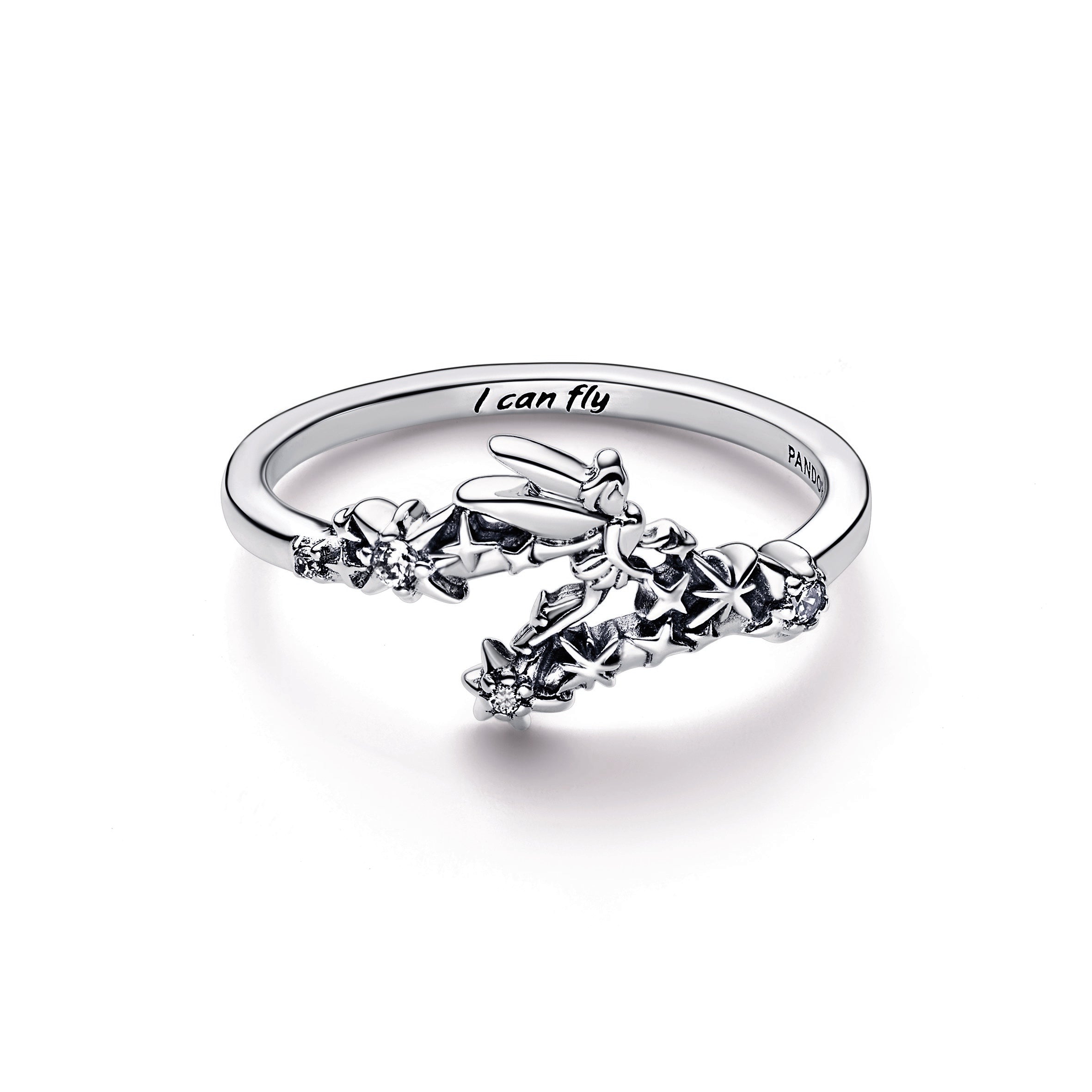 Pandora Disney Tinker Bell Sparkling Ring