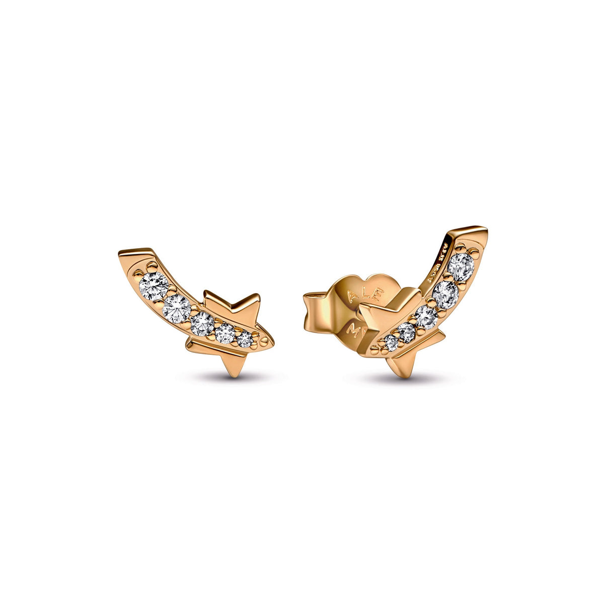 Pandora Shooting Star Pave Stud Earrings