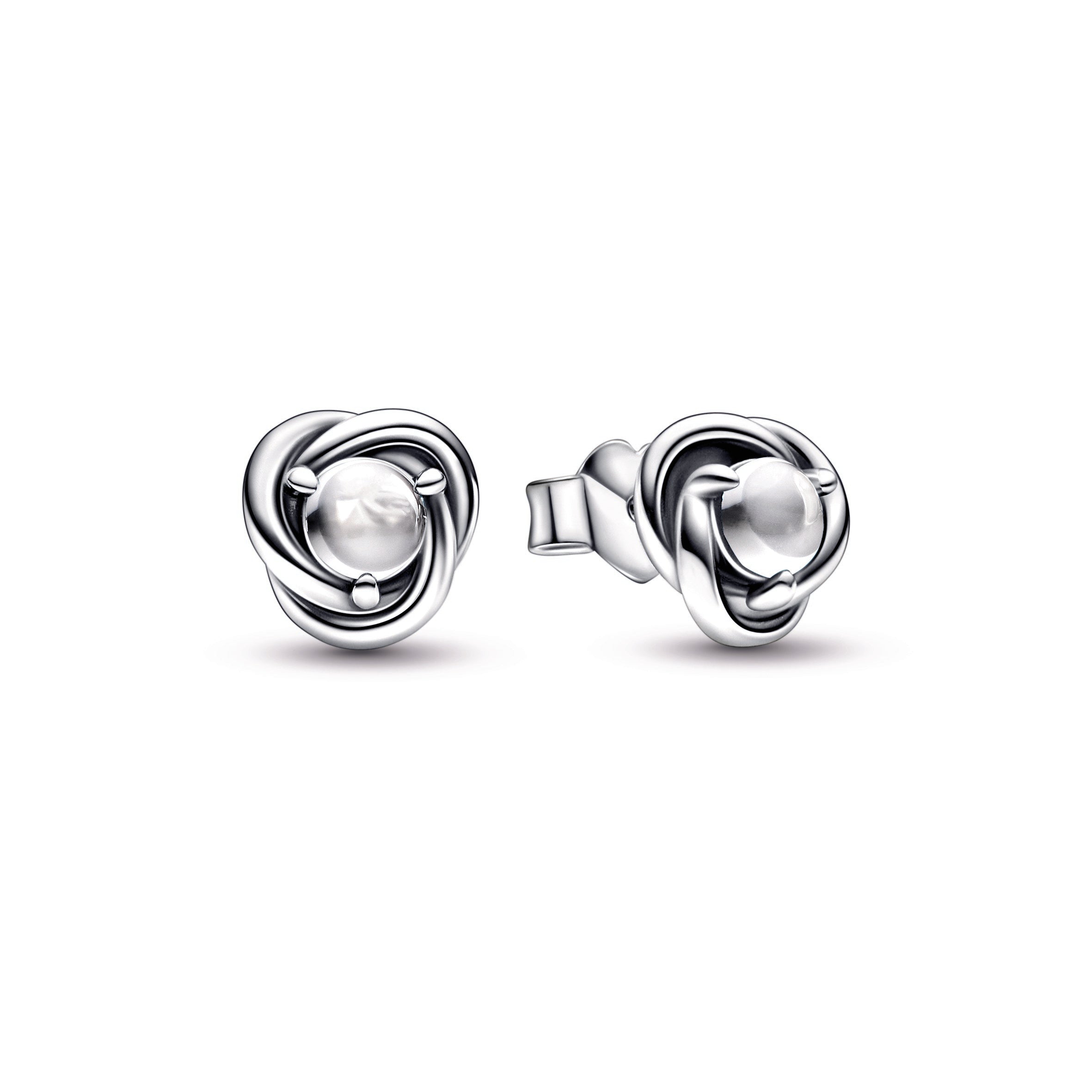 Pandora Clear Eternity Circle Stud Earrings