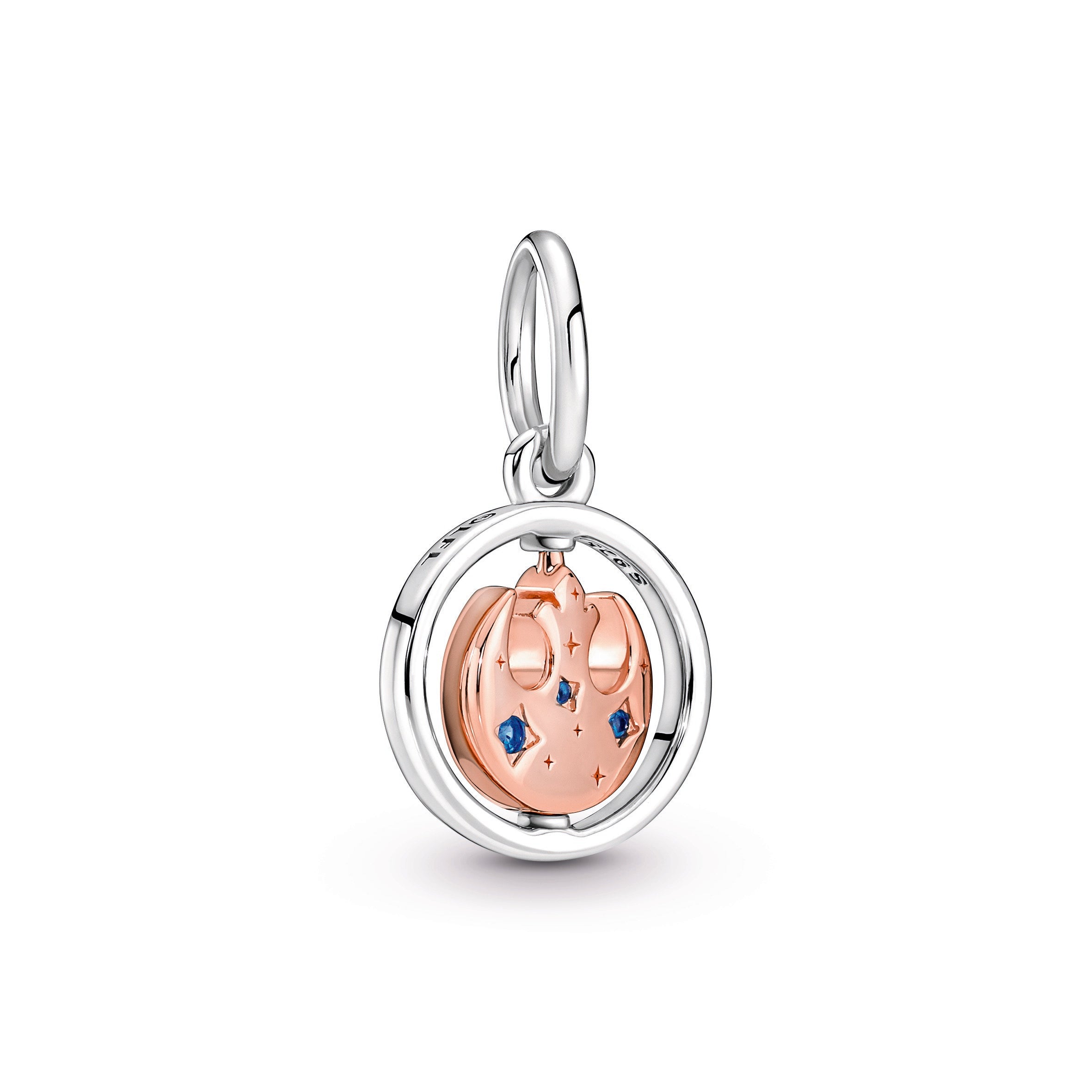 Pandora Star Wars Rebel Alliance Symbol Spinning Pendant