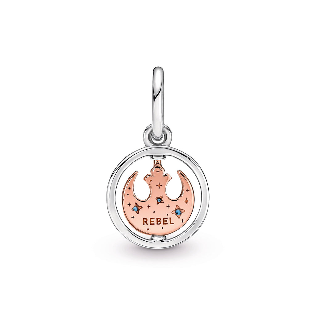 Pandora Star Wars Rebel Alliance Symbol Spinning Pendant