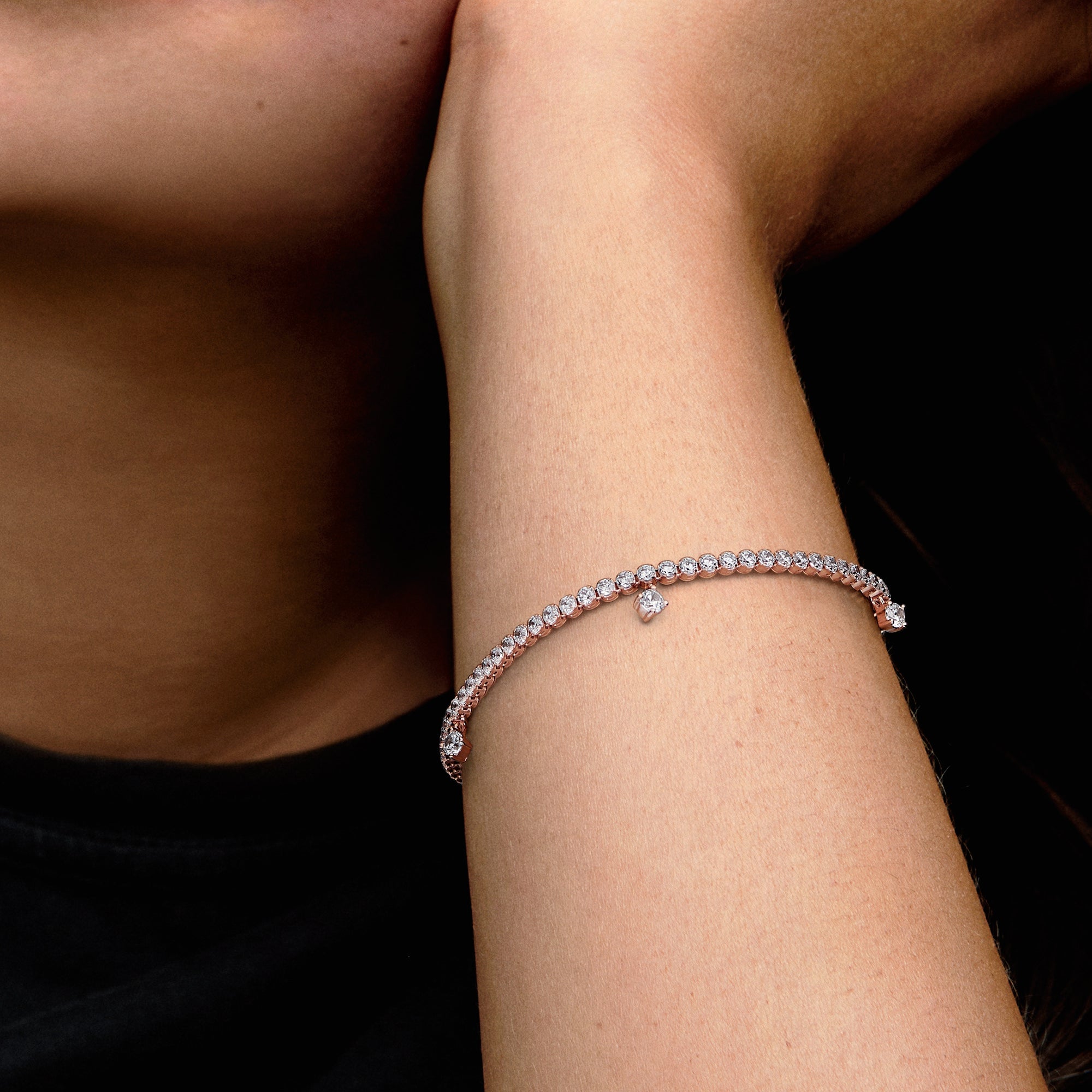 Pandora Sparkling Drops Tennis Bracelet