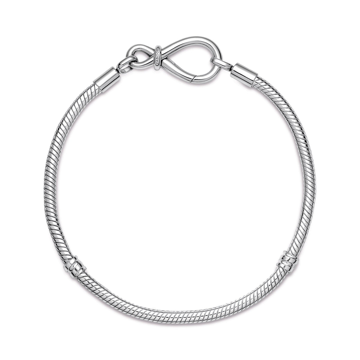 Pandora Moments Infinity Knot Snake Chain Bracelet