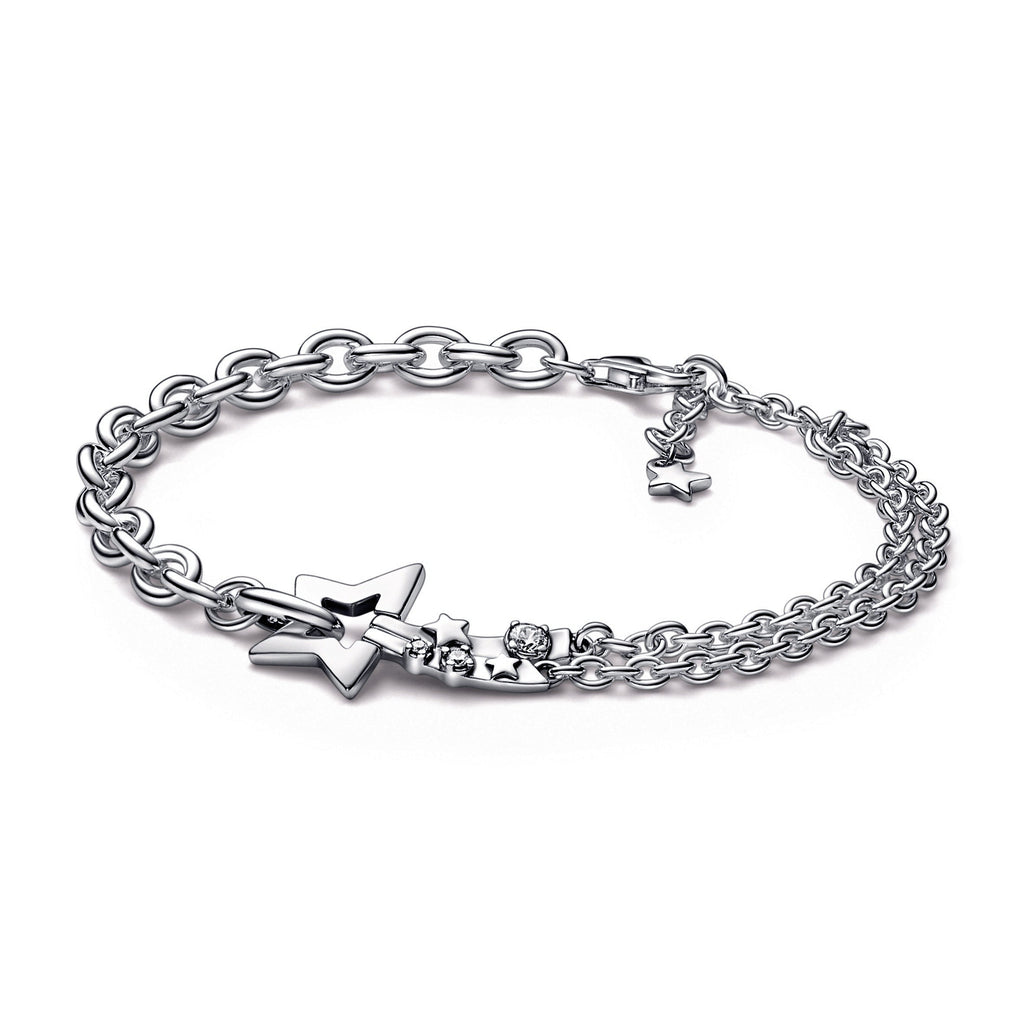 Pandora Shooting Star Double Chain Bracelet