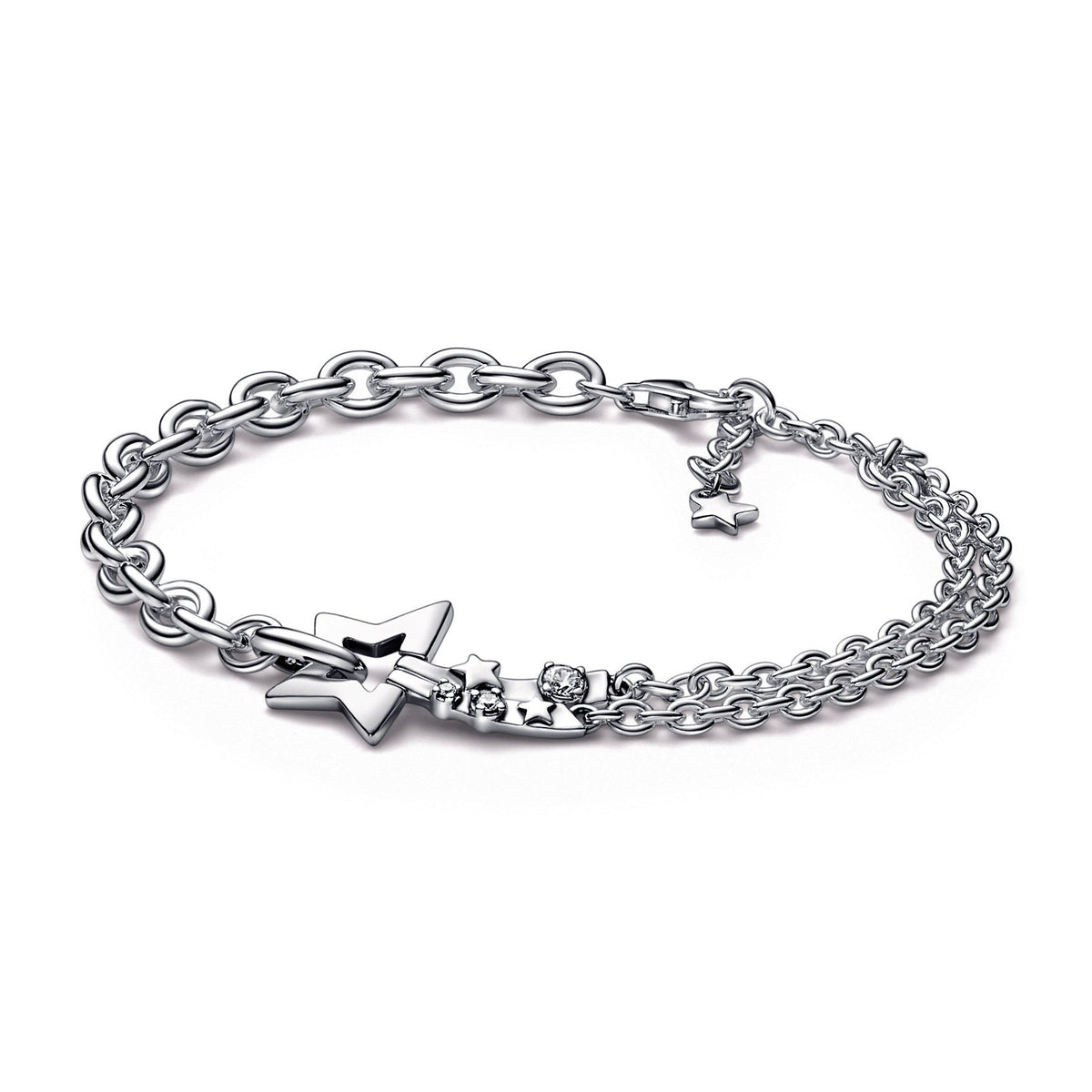 Pandora Shooting Star Double Chain Bracelet