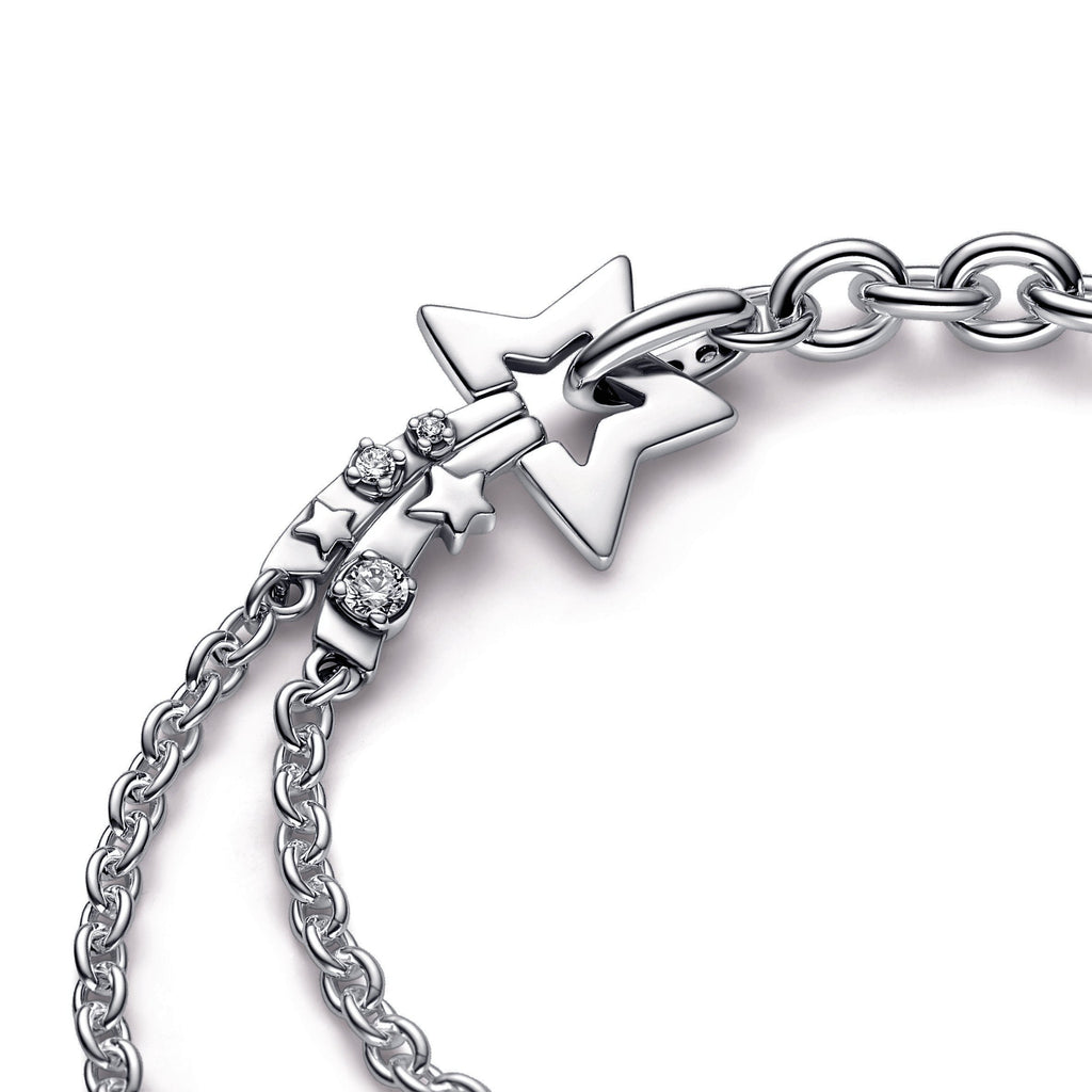 Pandora Shooting Star Double Chain Bracelet
