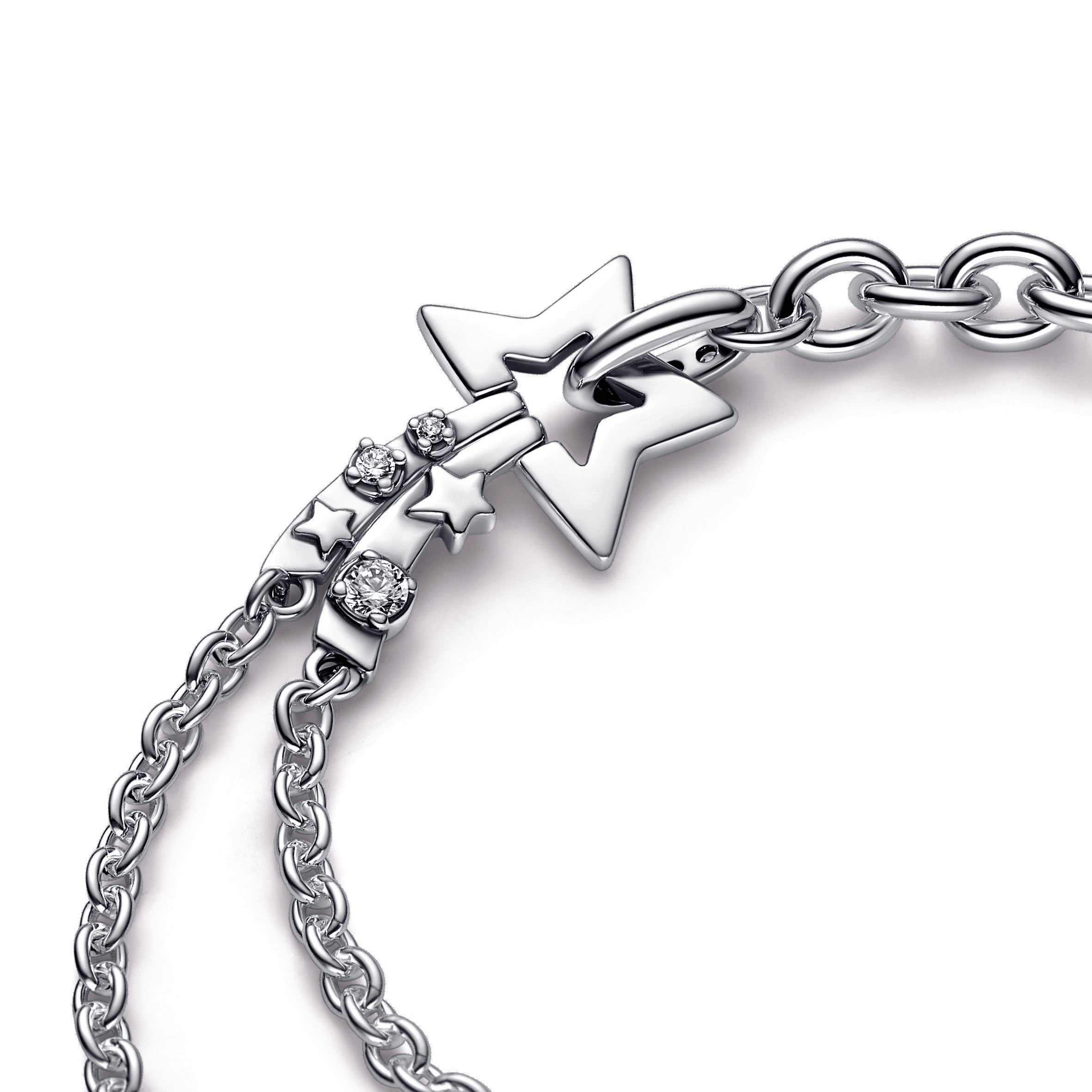 Pandora Shooting Star Double Chain Bracelet