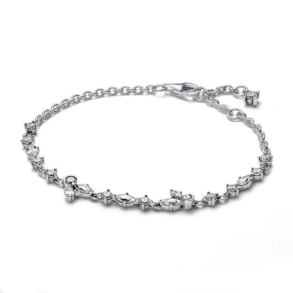 Pandora Sparkling Herbarium Cluster Chain Bracelet